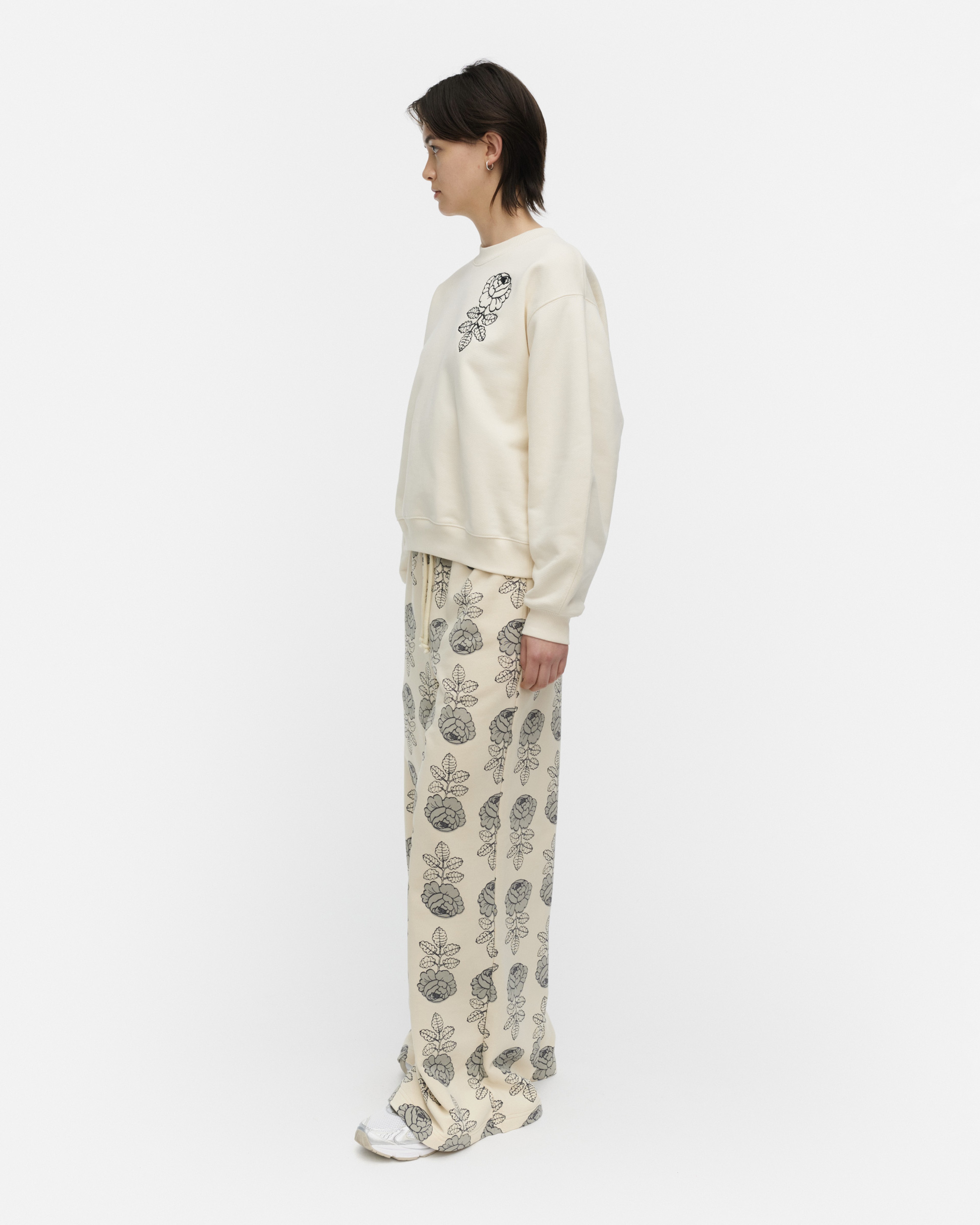 Puuska Vihkiruusu, Kioski sweatpants, beige, grey,