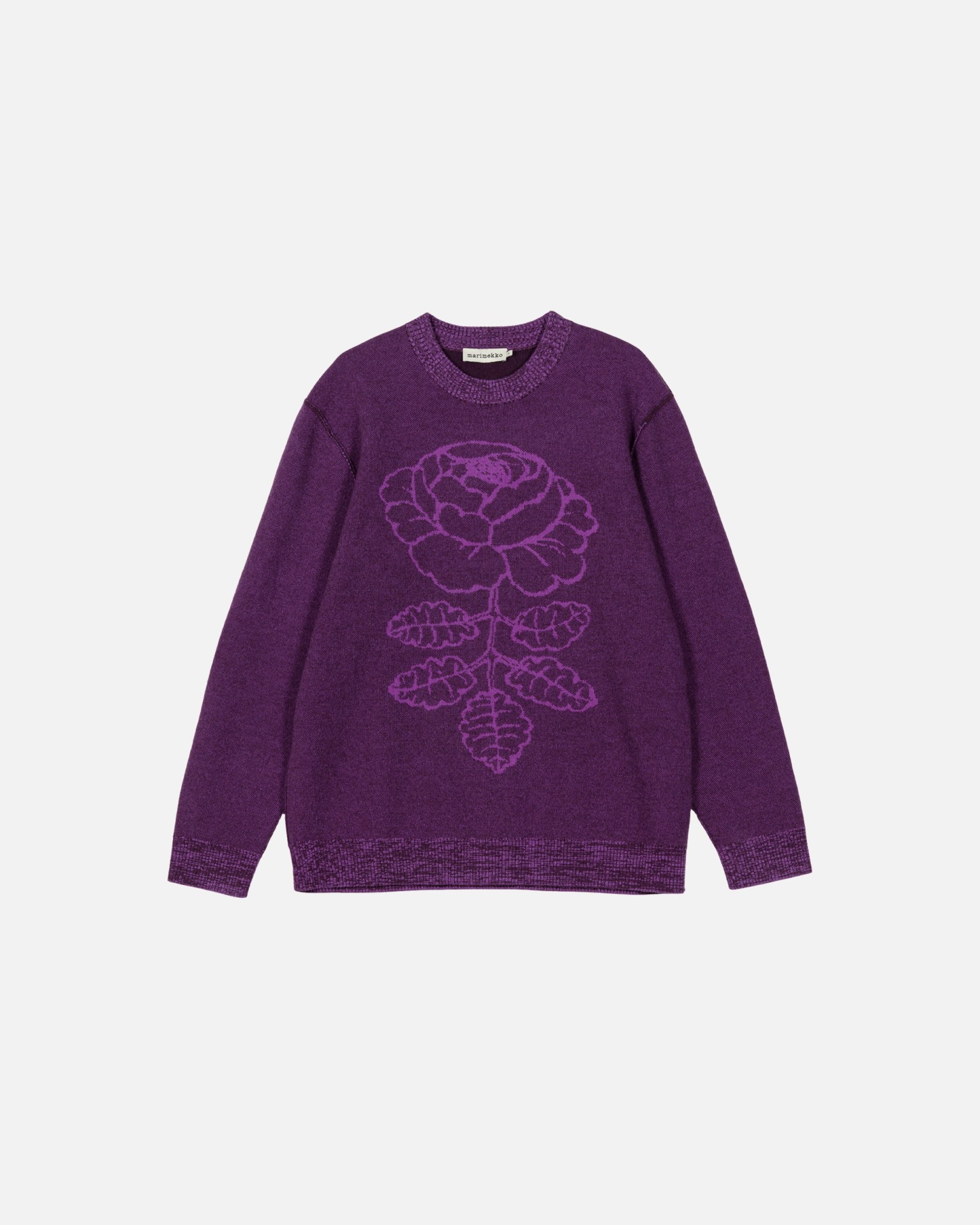 Rws Ruusut Vihkiruusu, Pull en laine tricoté, violet foncé, lilas,