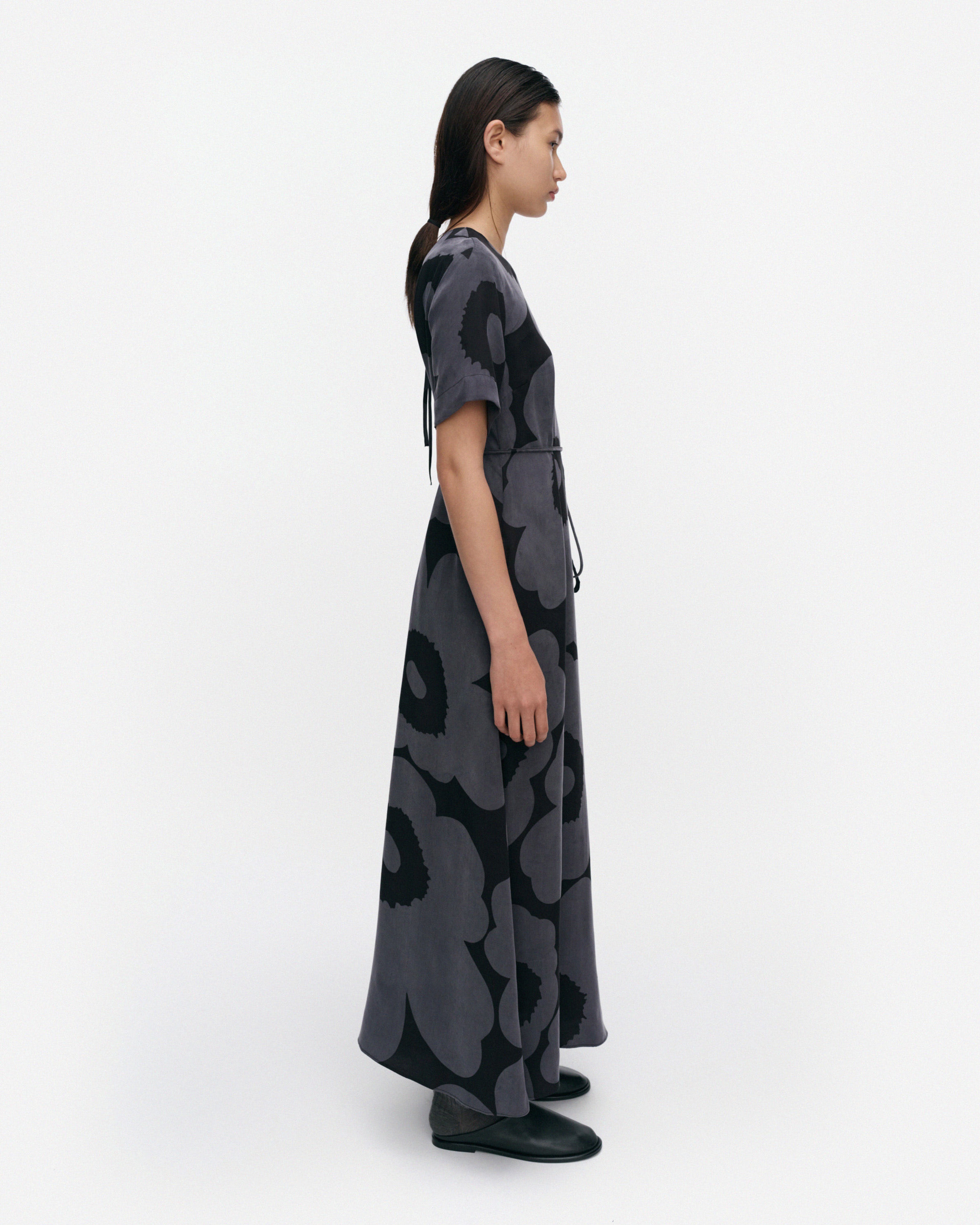 Taipale Unikko, Dress, bluish grey, black,