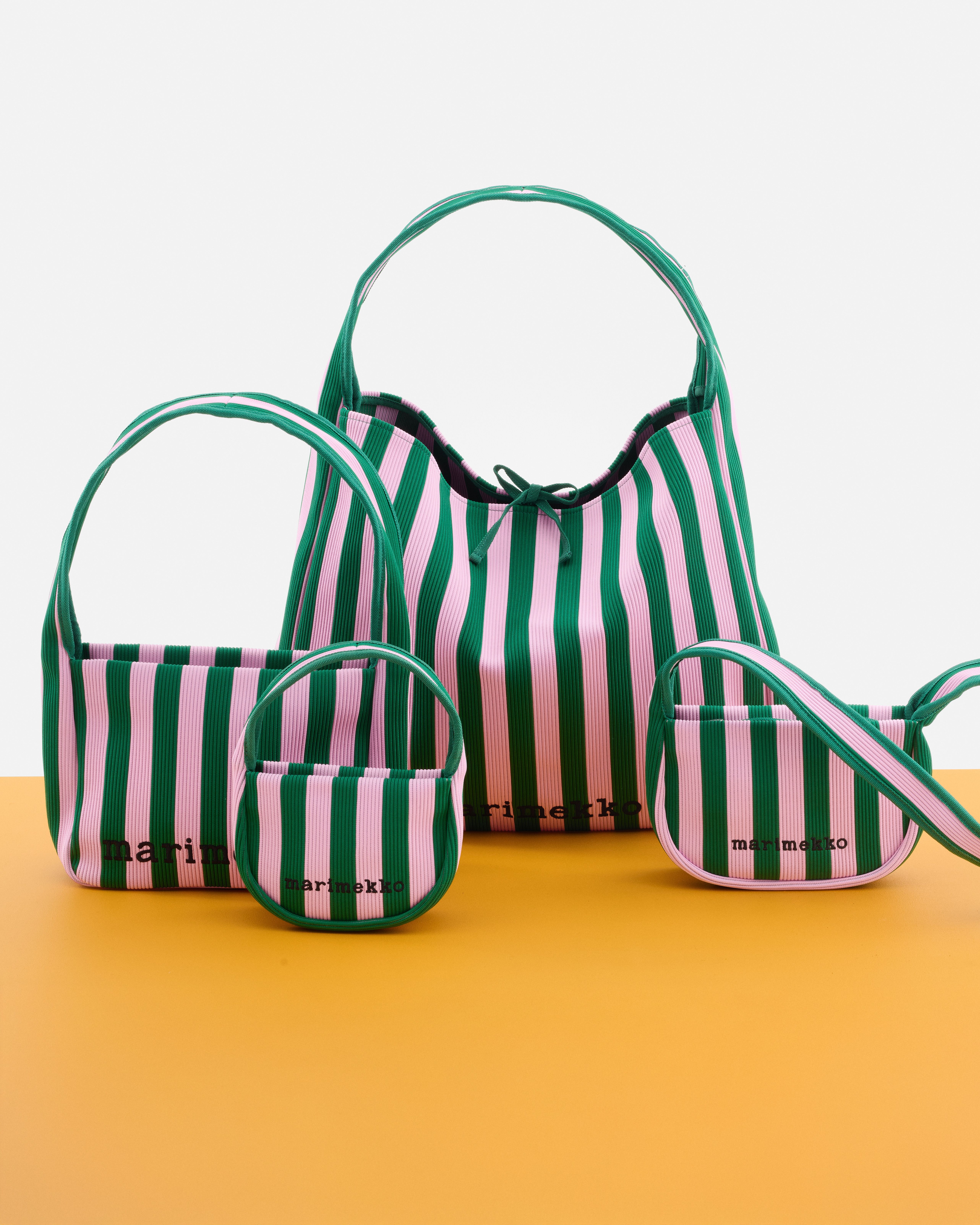 Finland製 marimekko Stripe Shoulder bag Marimekko Knitted Merirosvo Shoulder Bag - Eleish Van Breems Home