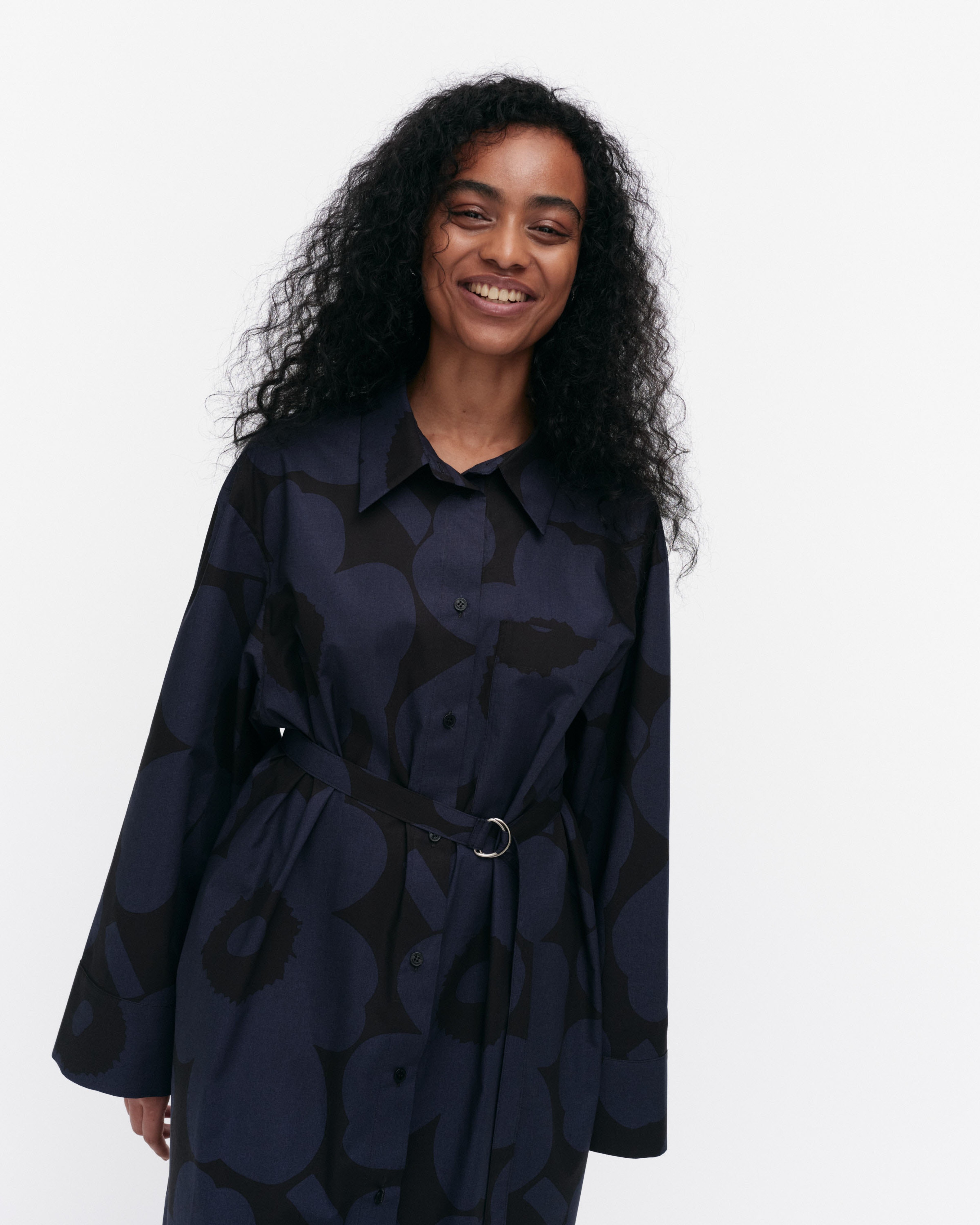 Jälki Unikko, Dress, black, dark blue,