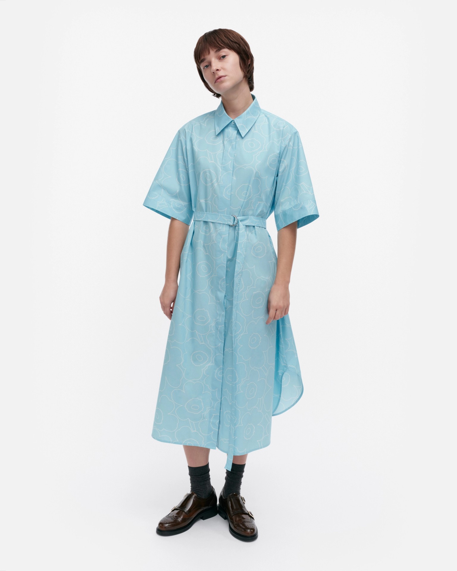 Popliini Piirto Unikko Mekko