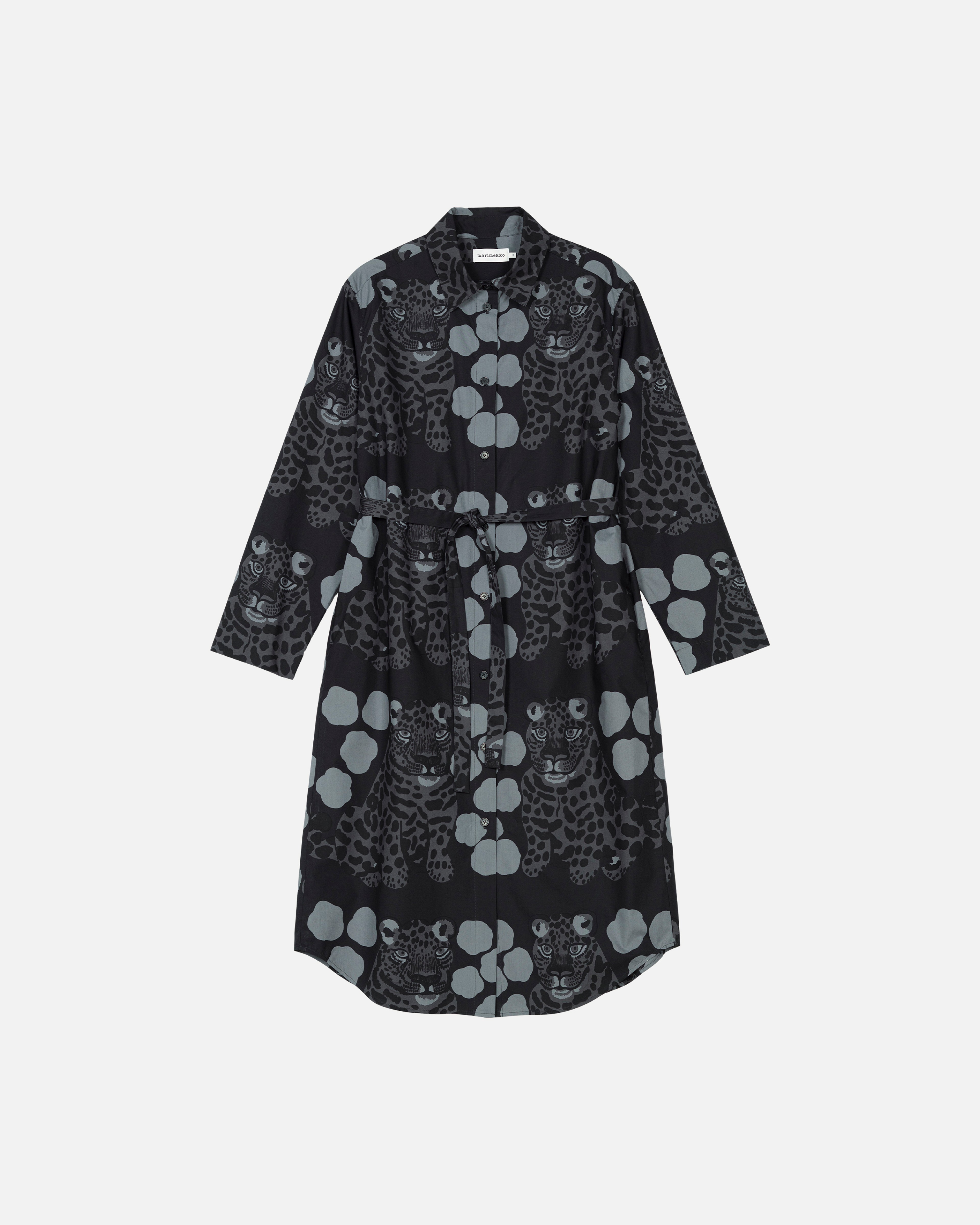 Viivain Kaksoset Puuvillapopliinimekko