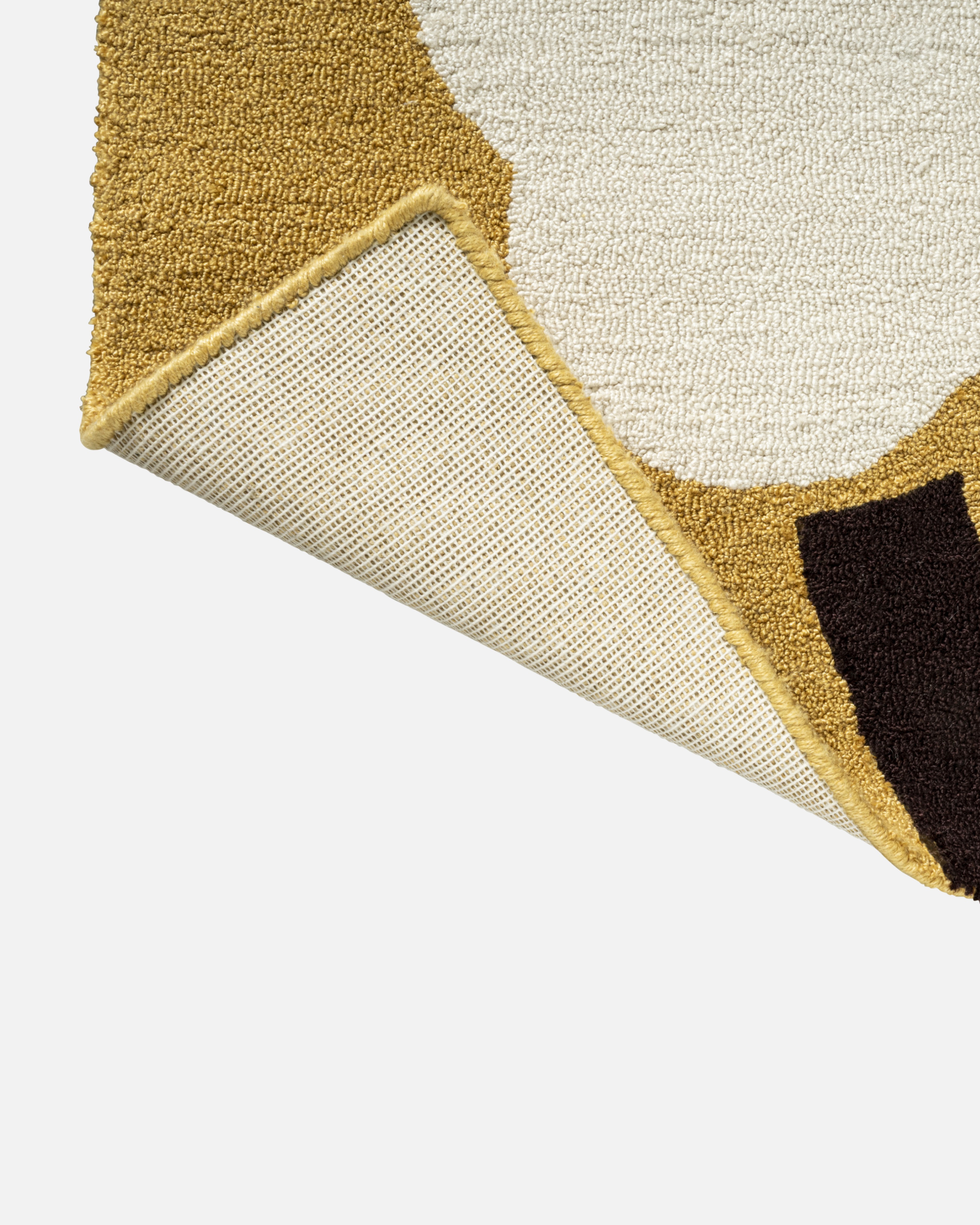 Unikko Outdoor, Rug 140 x 200 cm, caramel, off white,warm orange,