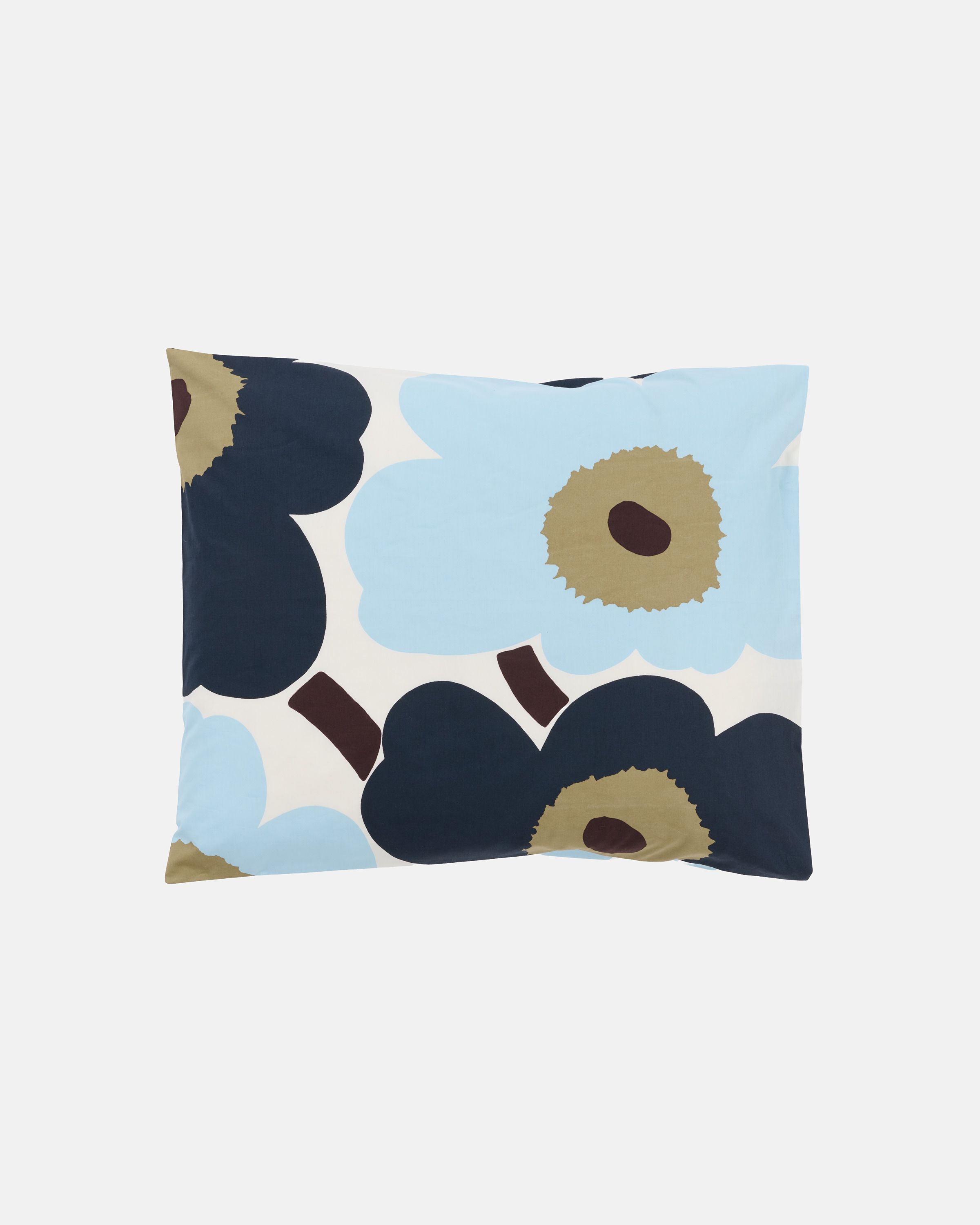 Unikko cushion cover 50x50 cm beige,linen,rose | Marimekko