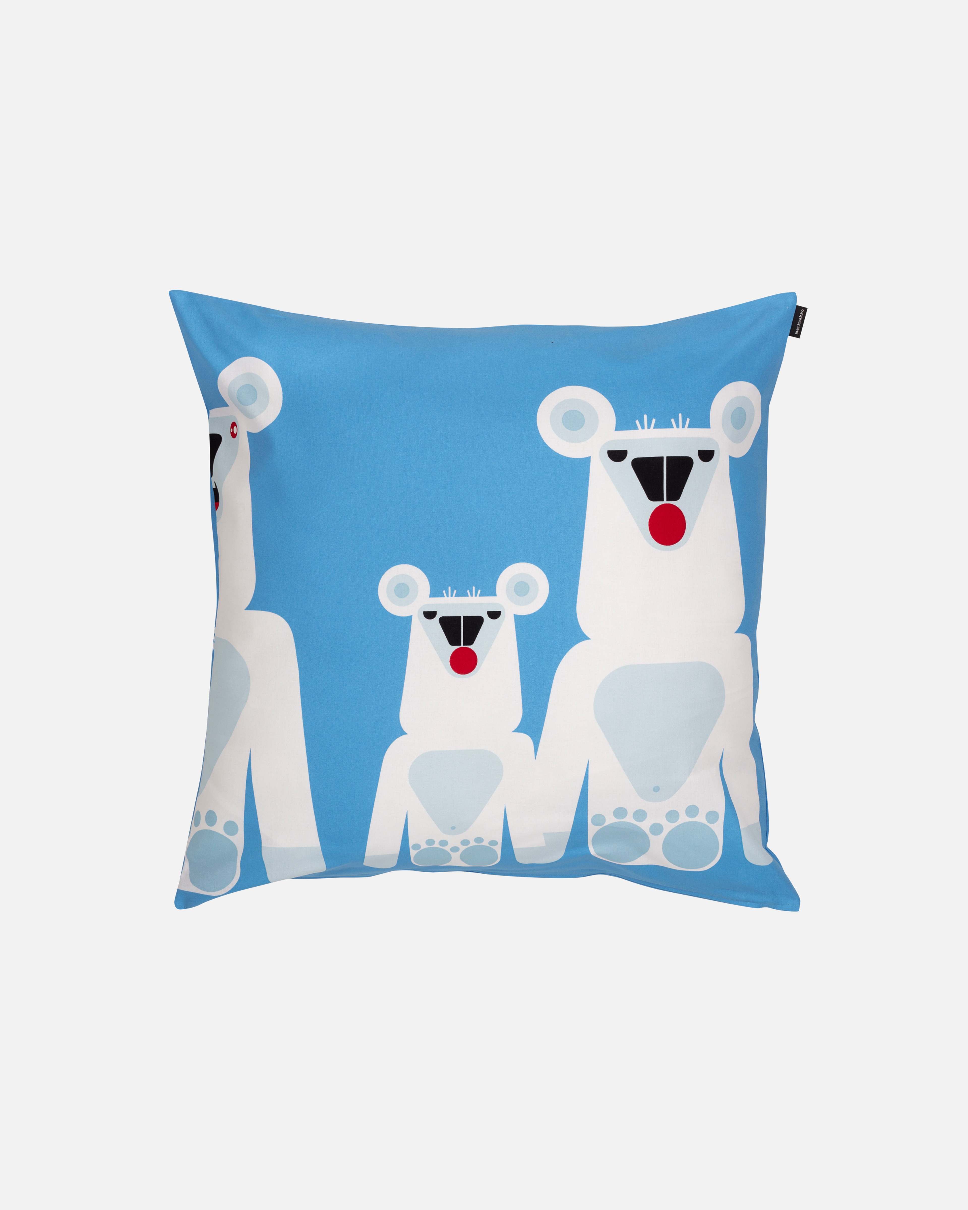 Jääkarhu, Cushion cover 60x60 cm, blue, white, lt.blue,