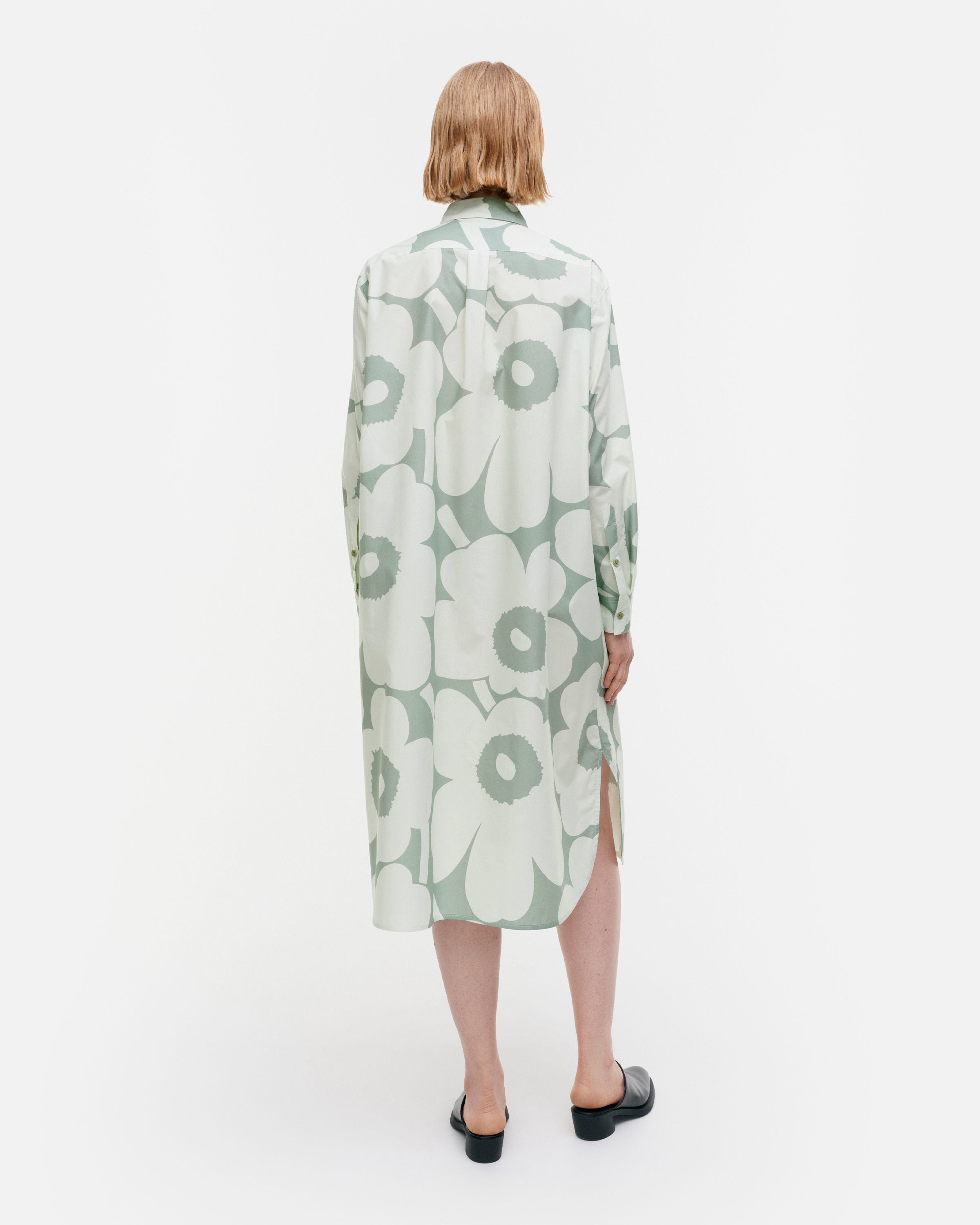 marimekko◆Runoelma Piirto Unikko コットン シャツ ワンピース Runoelma Piirto Unikko ワンピース | Maija Isola | Marimekko