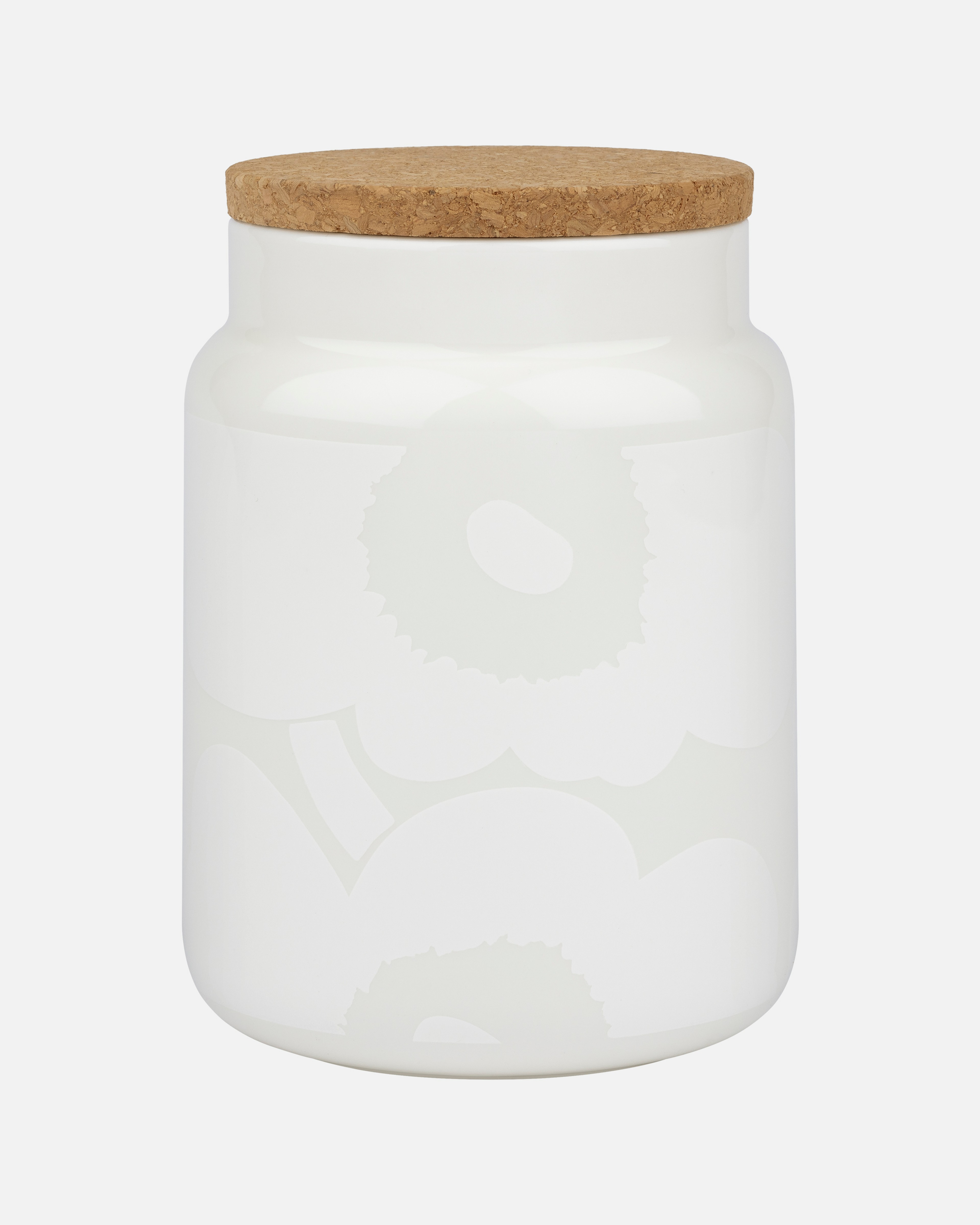 Oiva / Unikko, Jar, white,white,