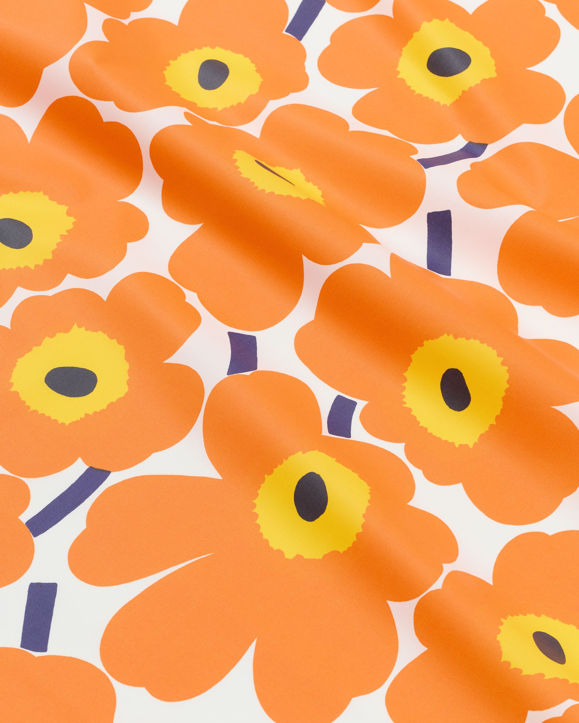 【新品Marimekko】Unikko柄　イタリア製 Pieni Unikko acrylic coated fabric | Marimekko