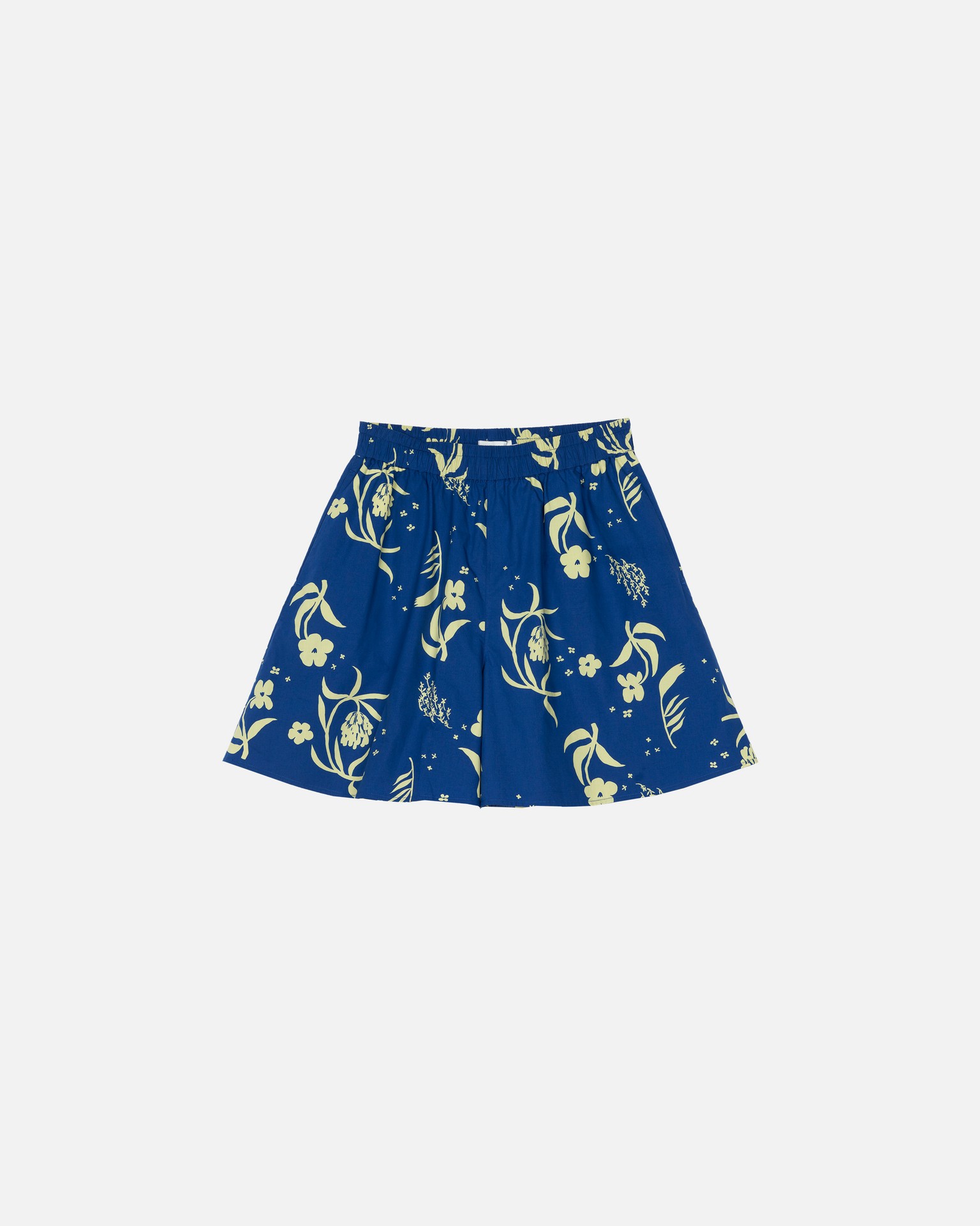 Guassi Herbaario Cotton poplin shorts