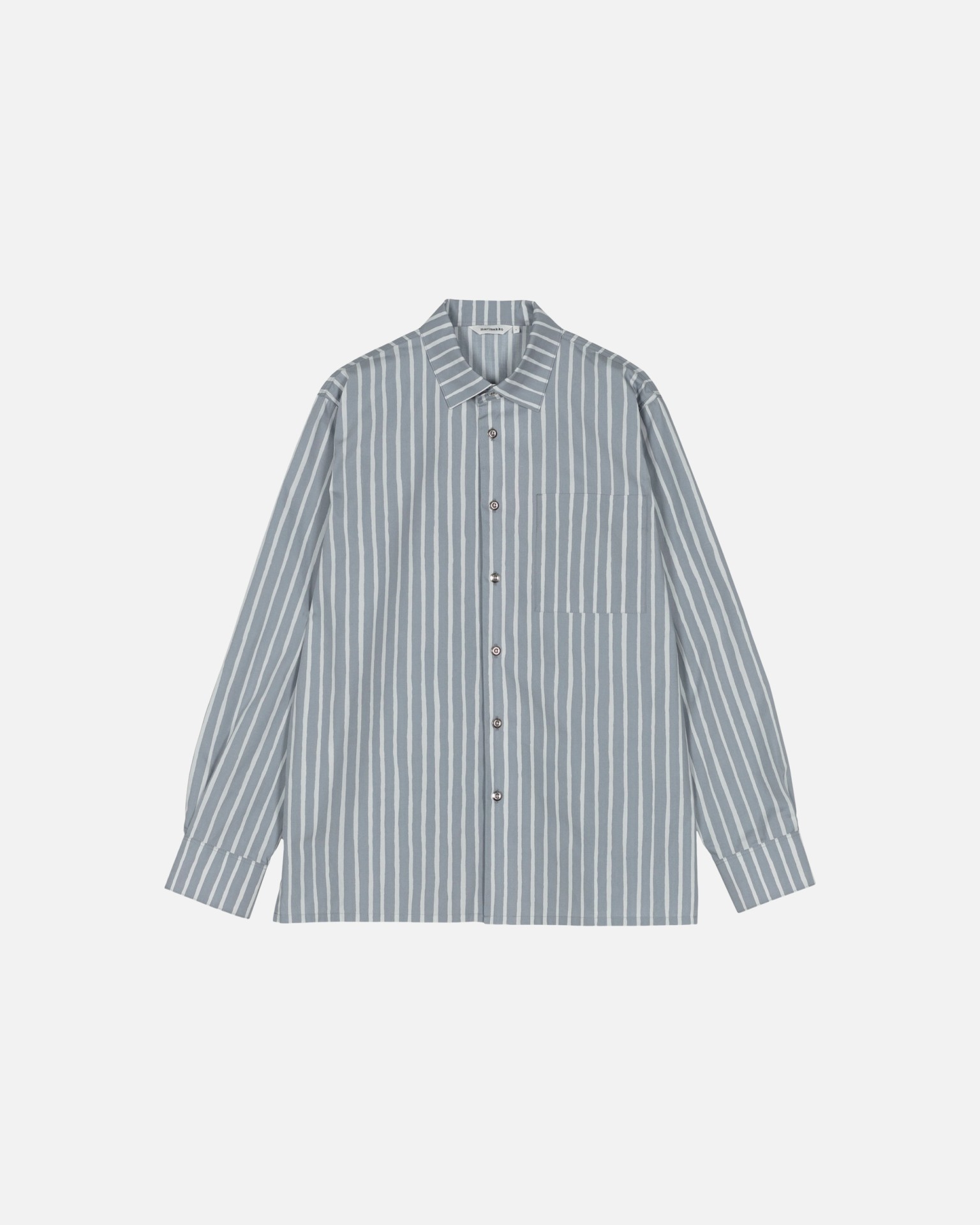 Jokapoika, Kioski cotton shirt, grey, white,