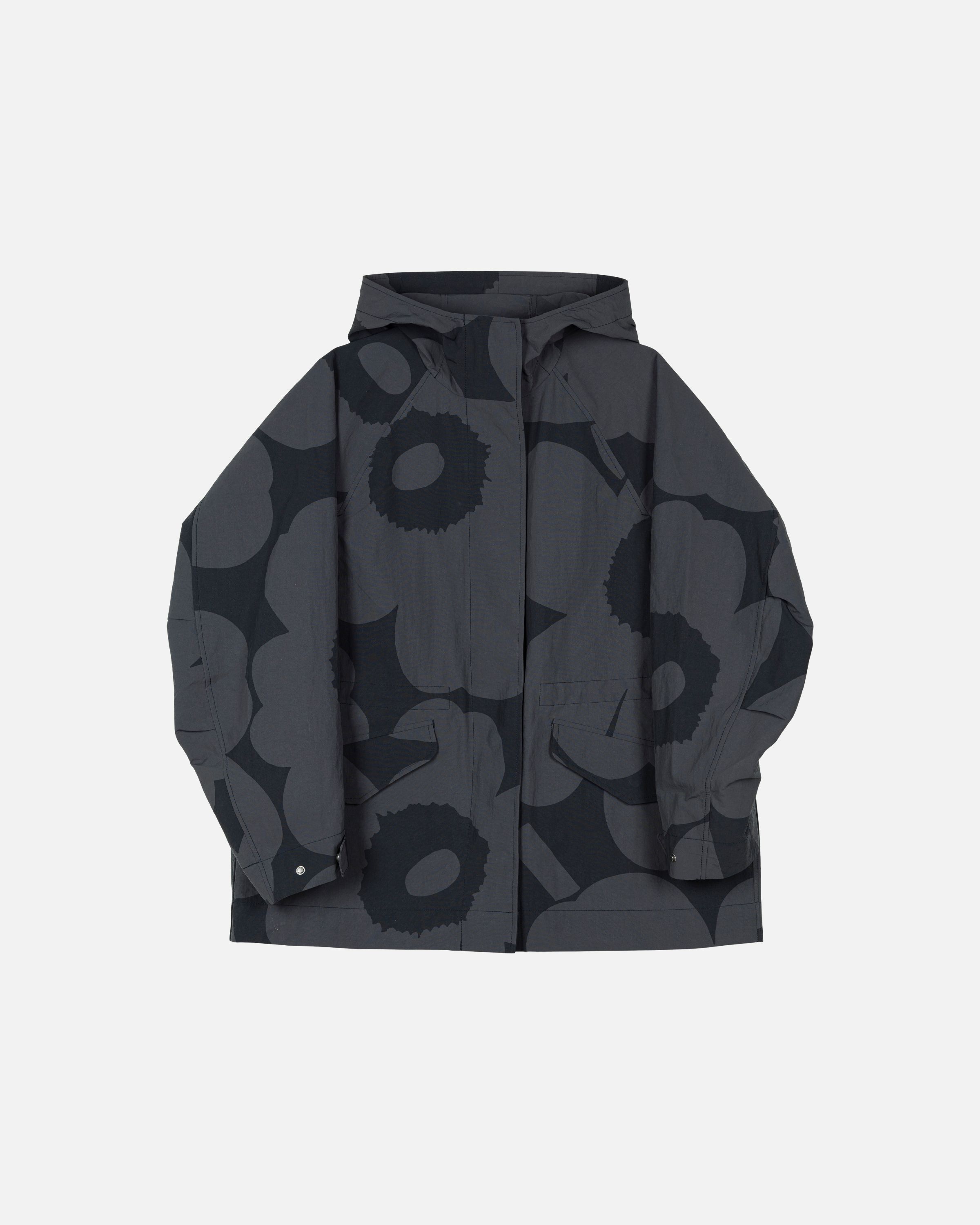 Musteet Unikko Coat | Marimekko