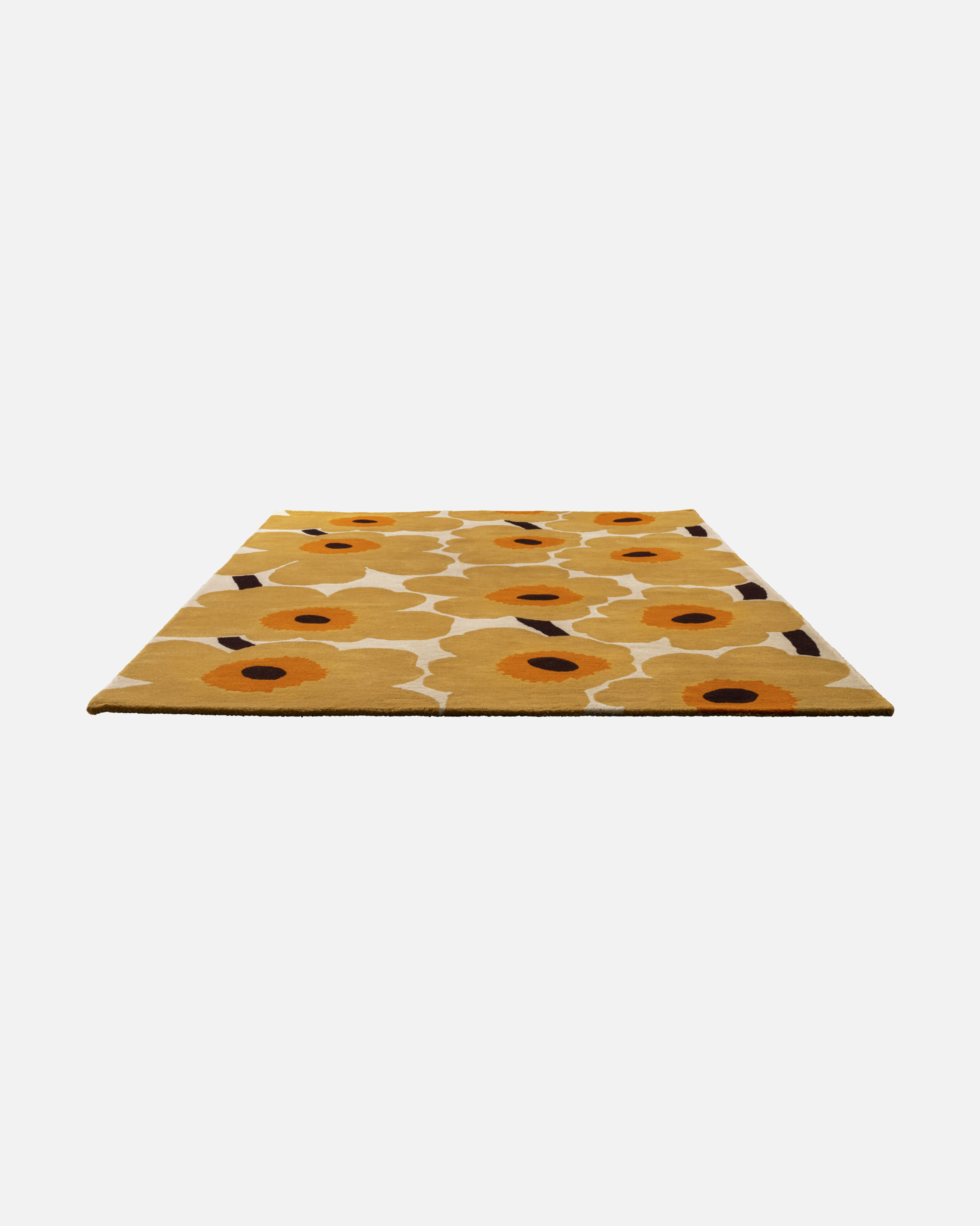 Unikko, Tapis 140 x 200 cm, jaune,