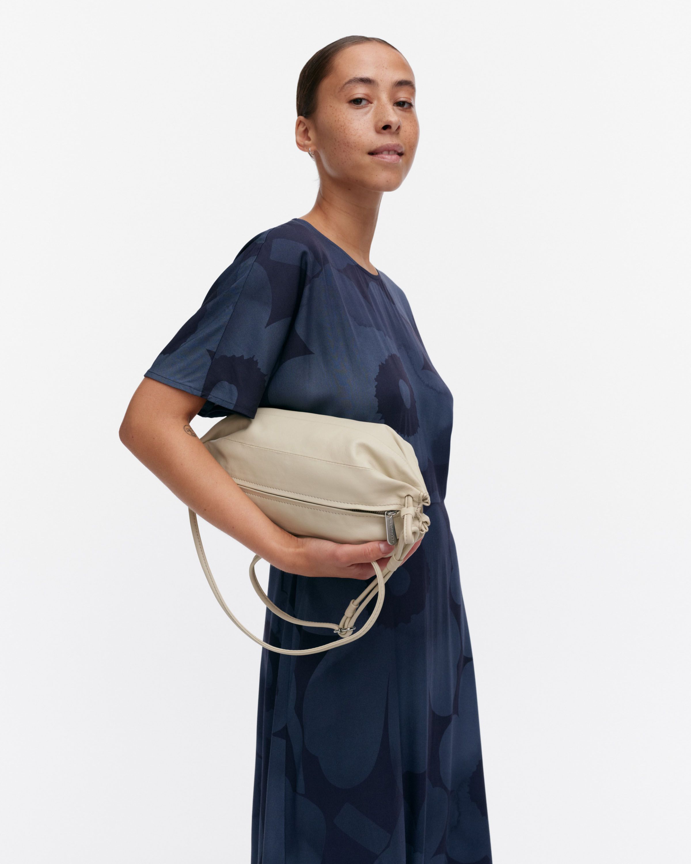 Marimekko Kortteli Grey Crossbody Bag - Marimekko Handbags