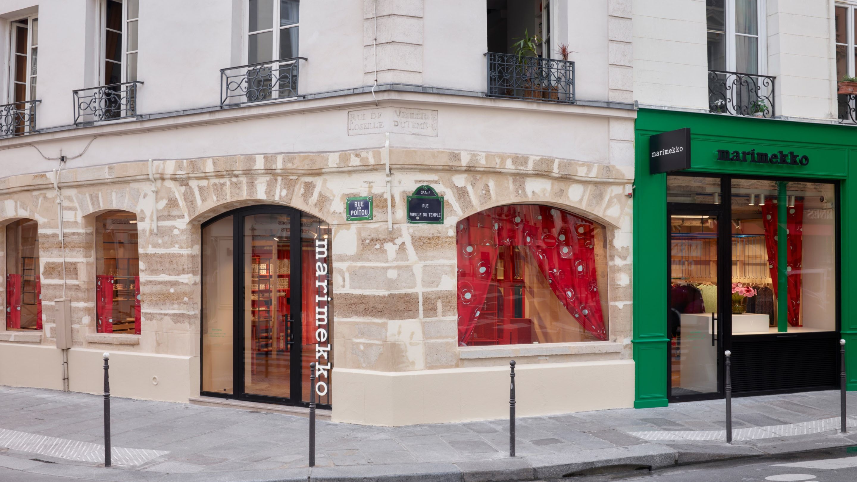 Marimekko store in Paris.