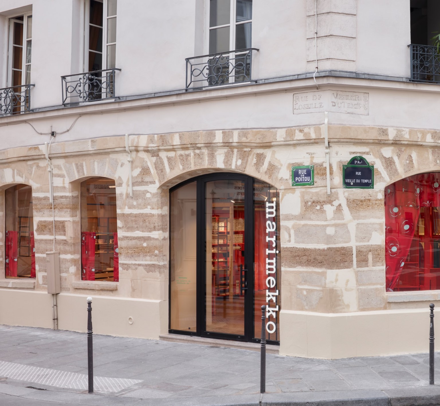 Marimekko store in Paris.