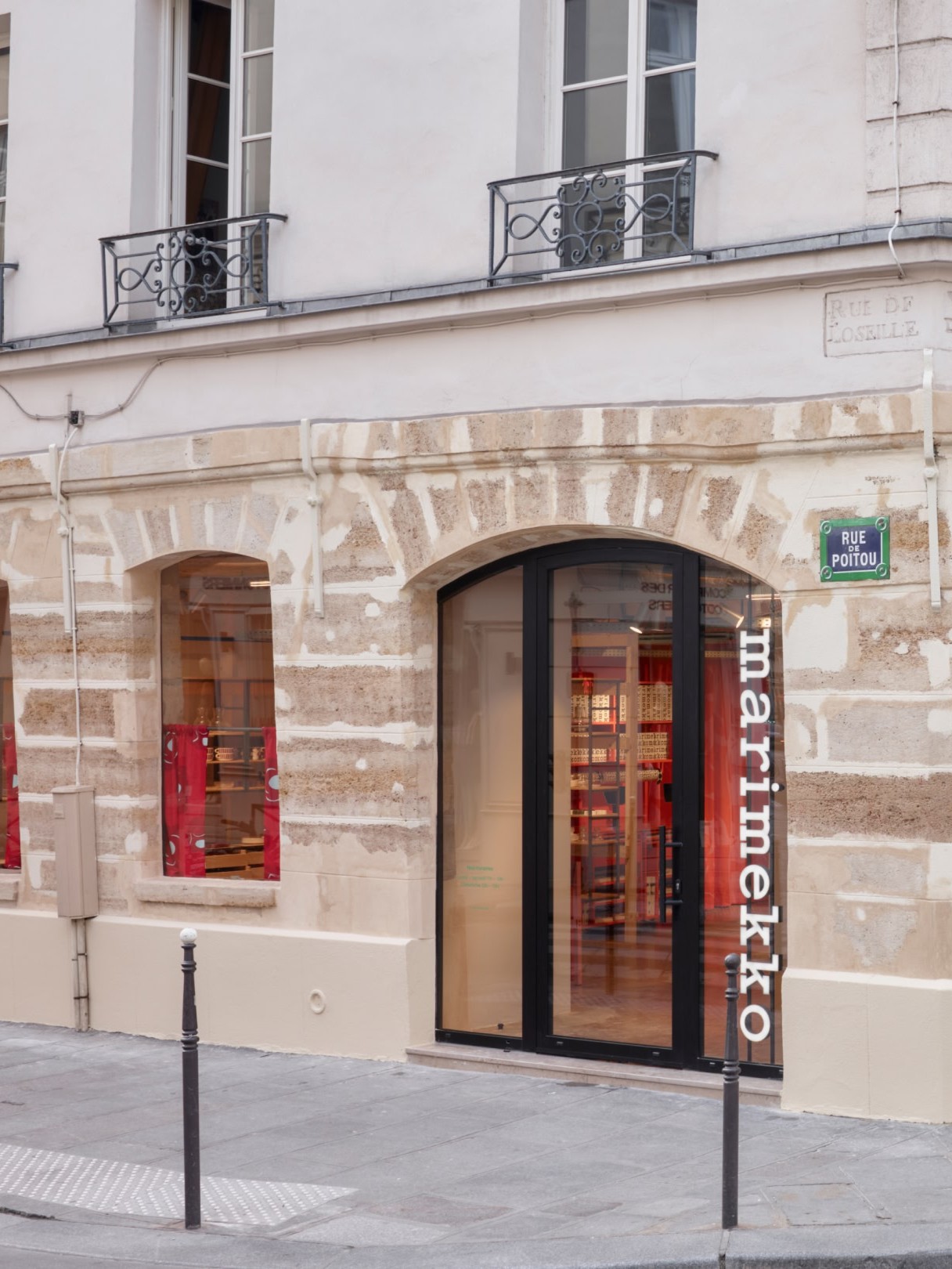 Marimekko store in Paris.