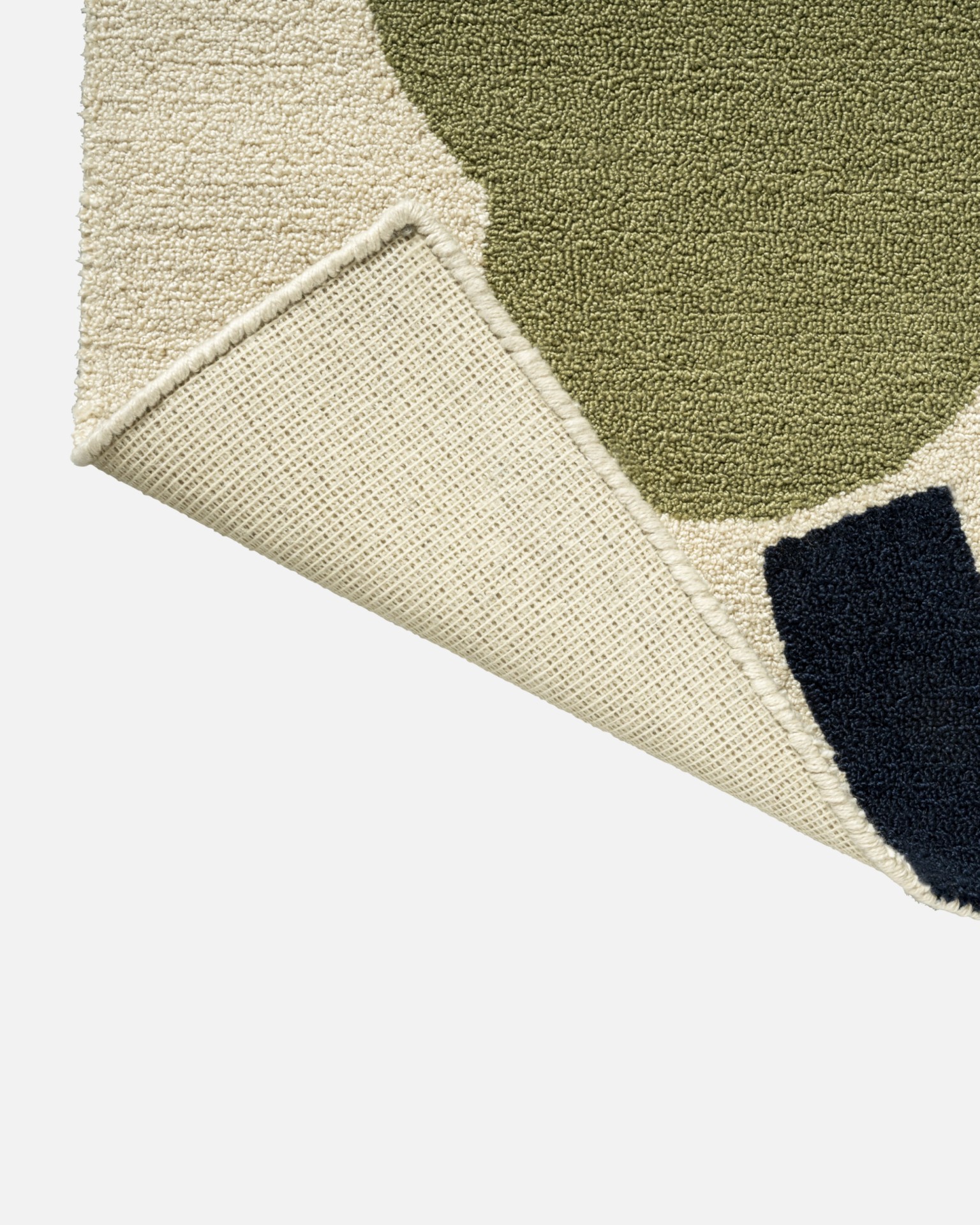 Unikko Outdoor, Rug 160 x 230 cm, white, sage, orange, dk.blue,