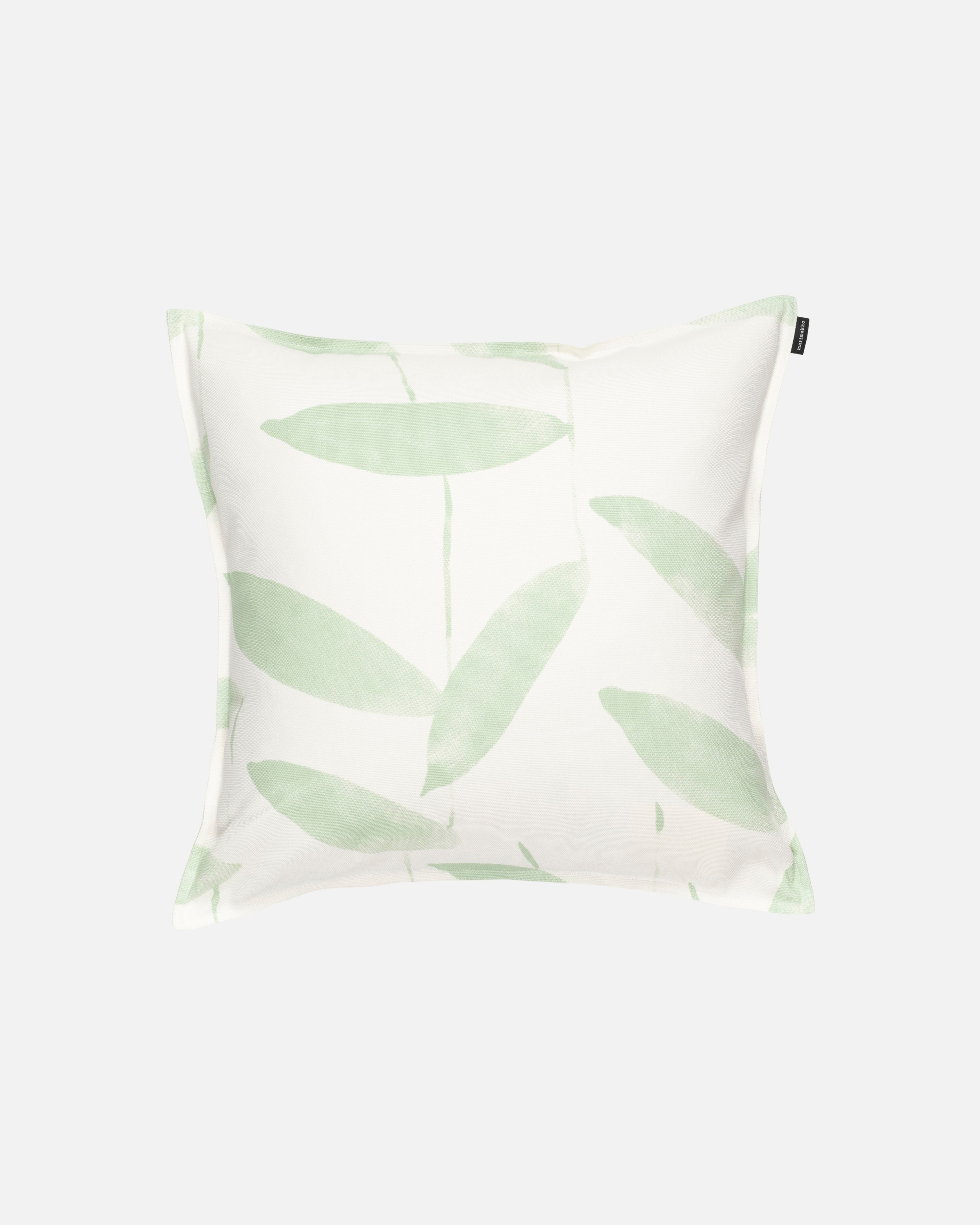Paju, Cushion cover 50x50 cm, white, sage,