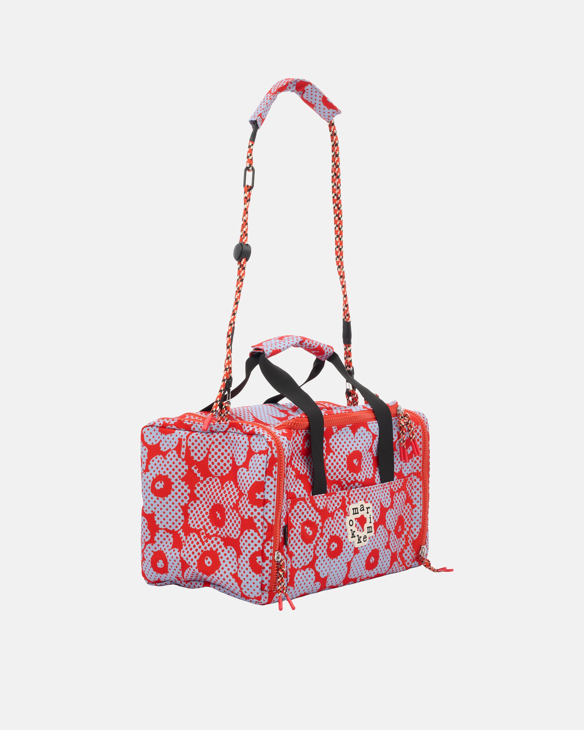 Metka Mini Unikko Kioski Bag red, light blue | Marimekko