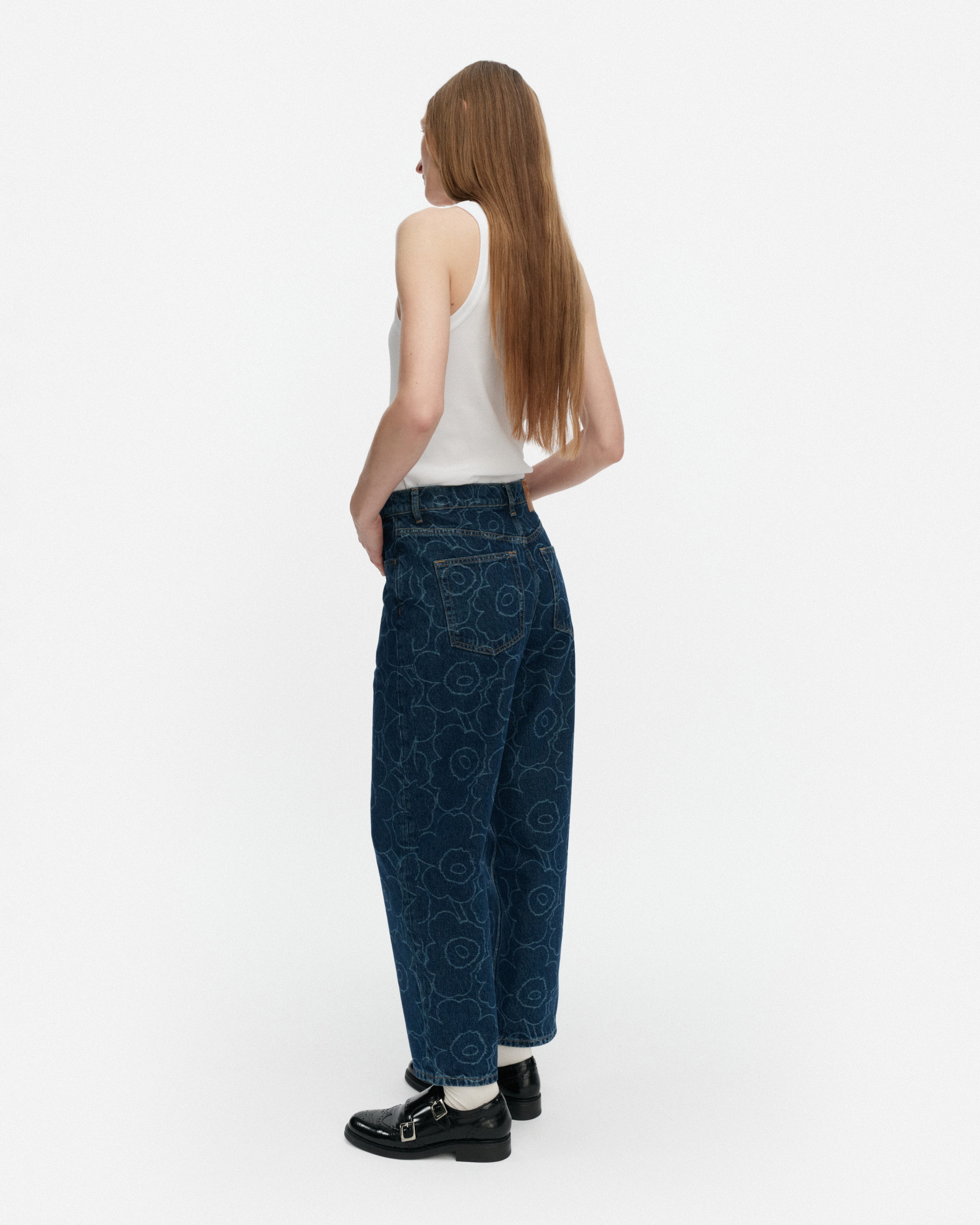 Maridenim Barrel Piirto Unikko, Jeans, mid indigo,