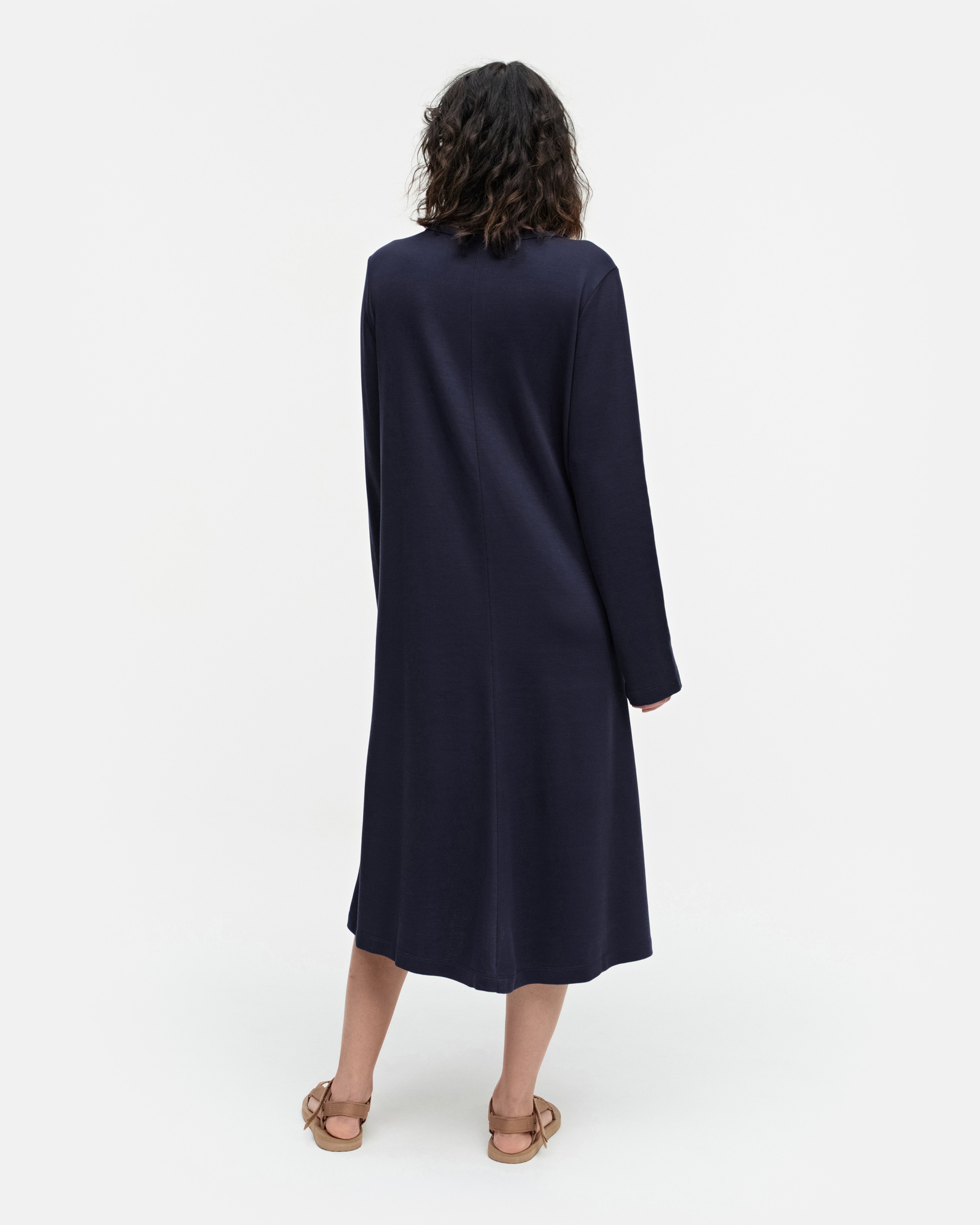 Mariini Solid Jersey dress