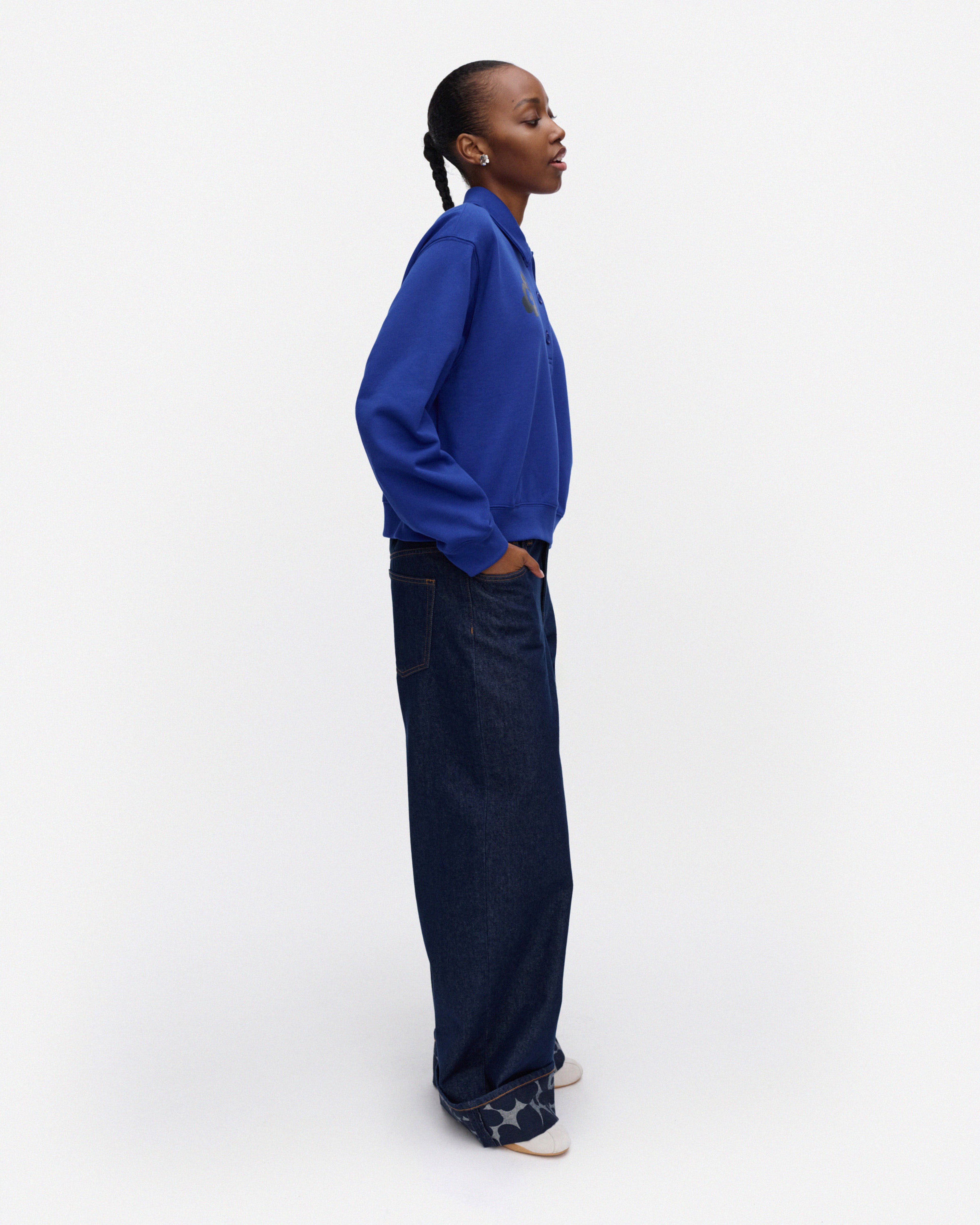 Toiminta Unikko Placement, Kioski sweatshirt, blue, grey,