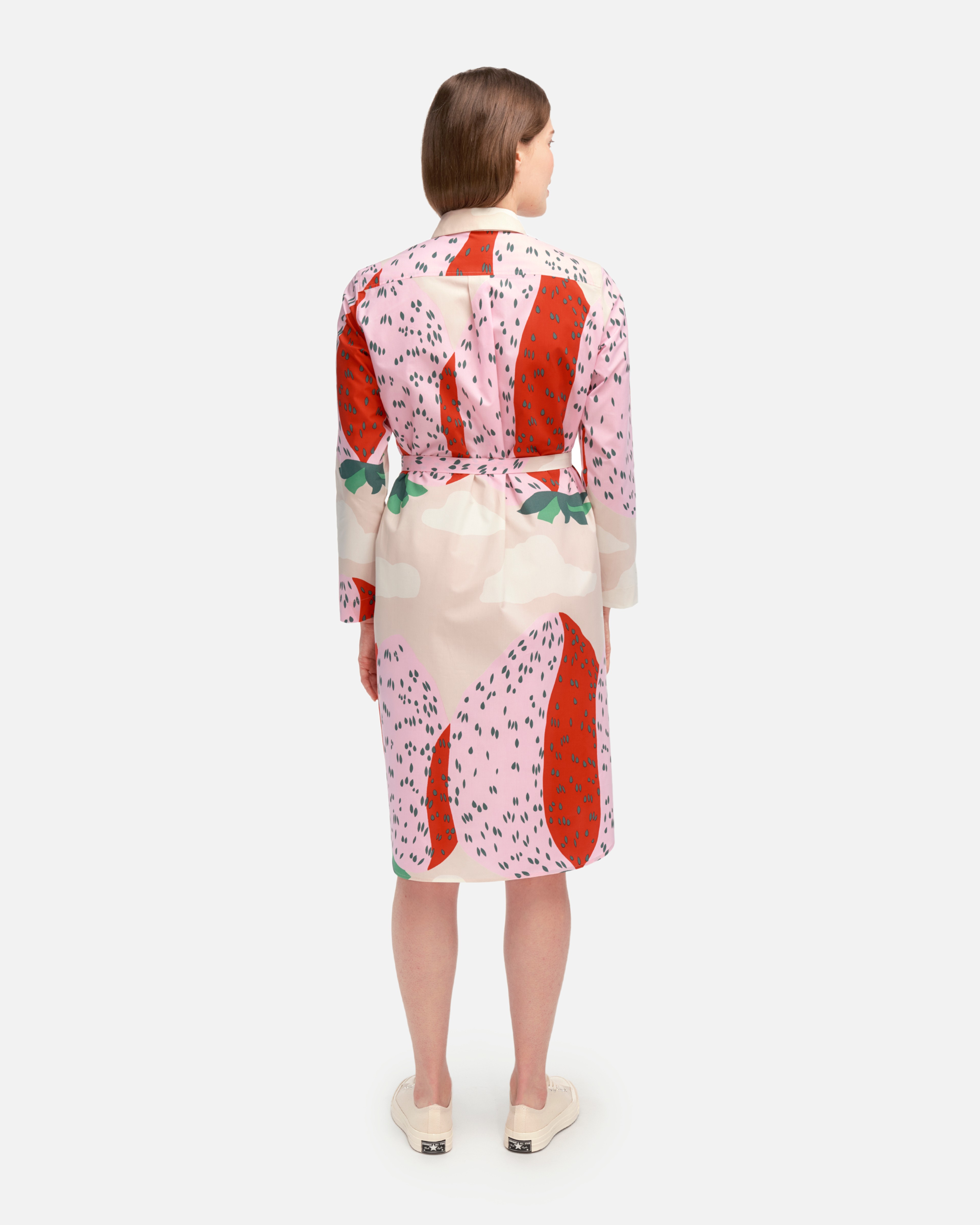 Minta Mansikkavuoret Cotton poplin dress