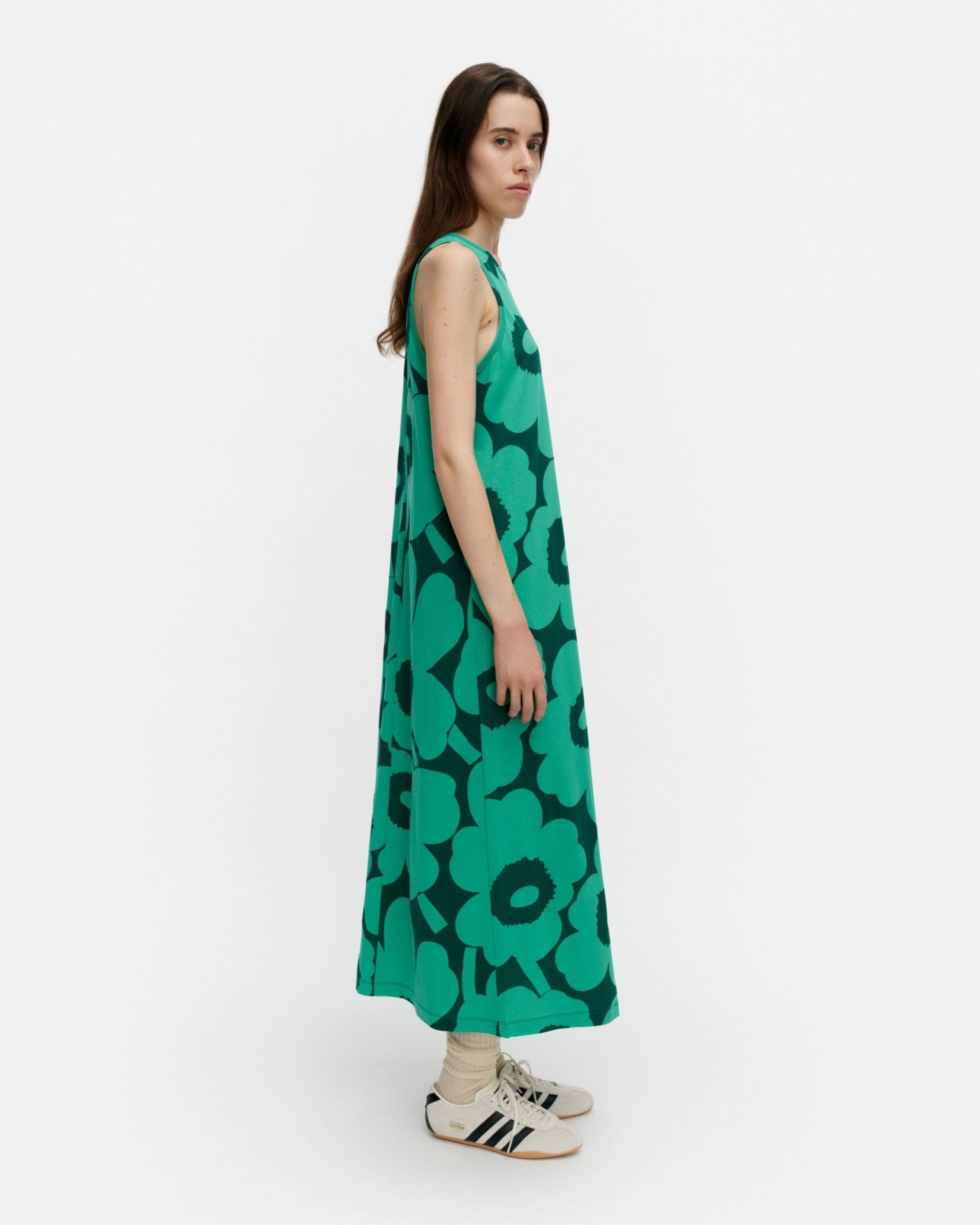 Erilainen Unikko, Dress, green, dark green,