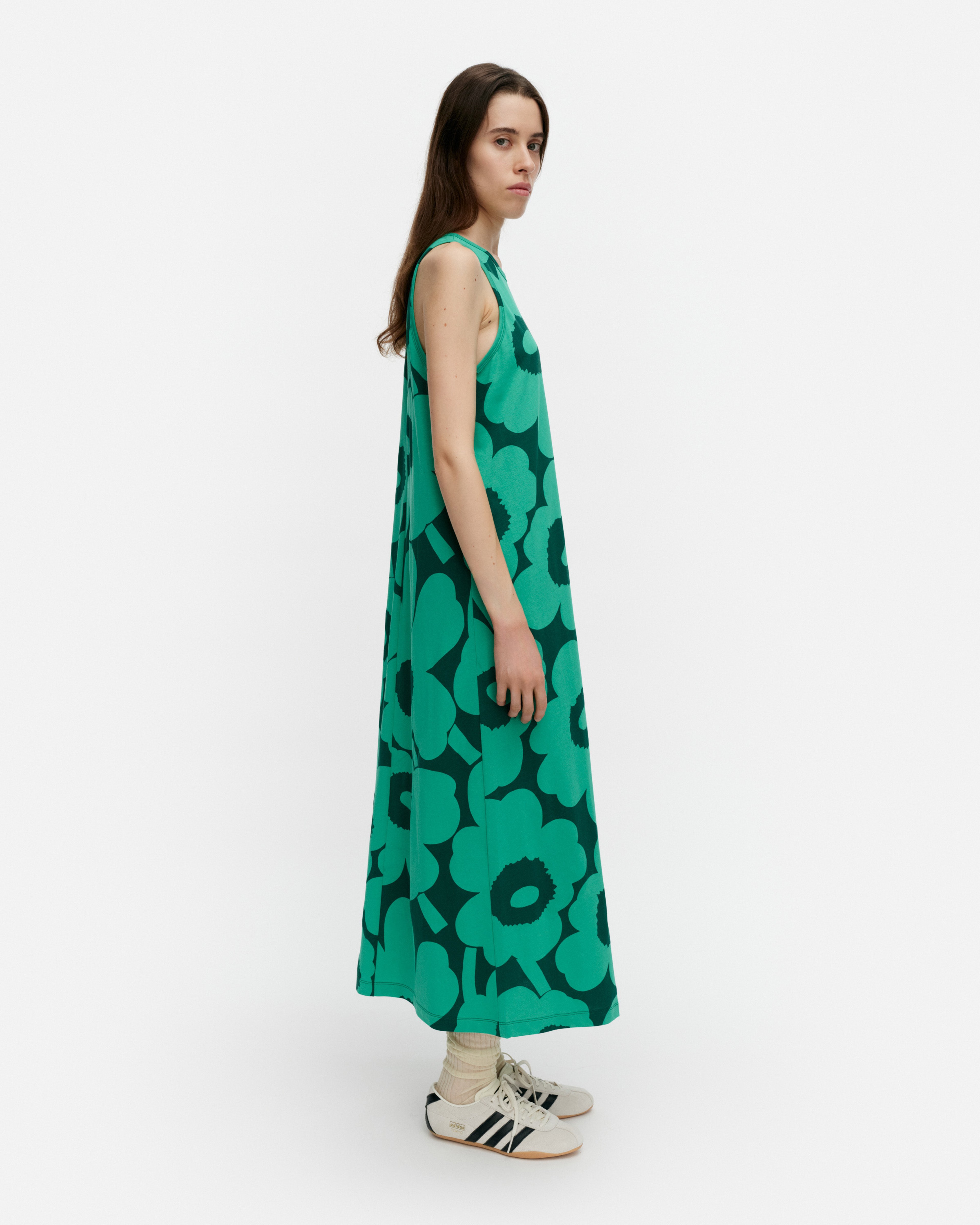 Erilainen Unikko, Dress, green, dark green,