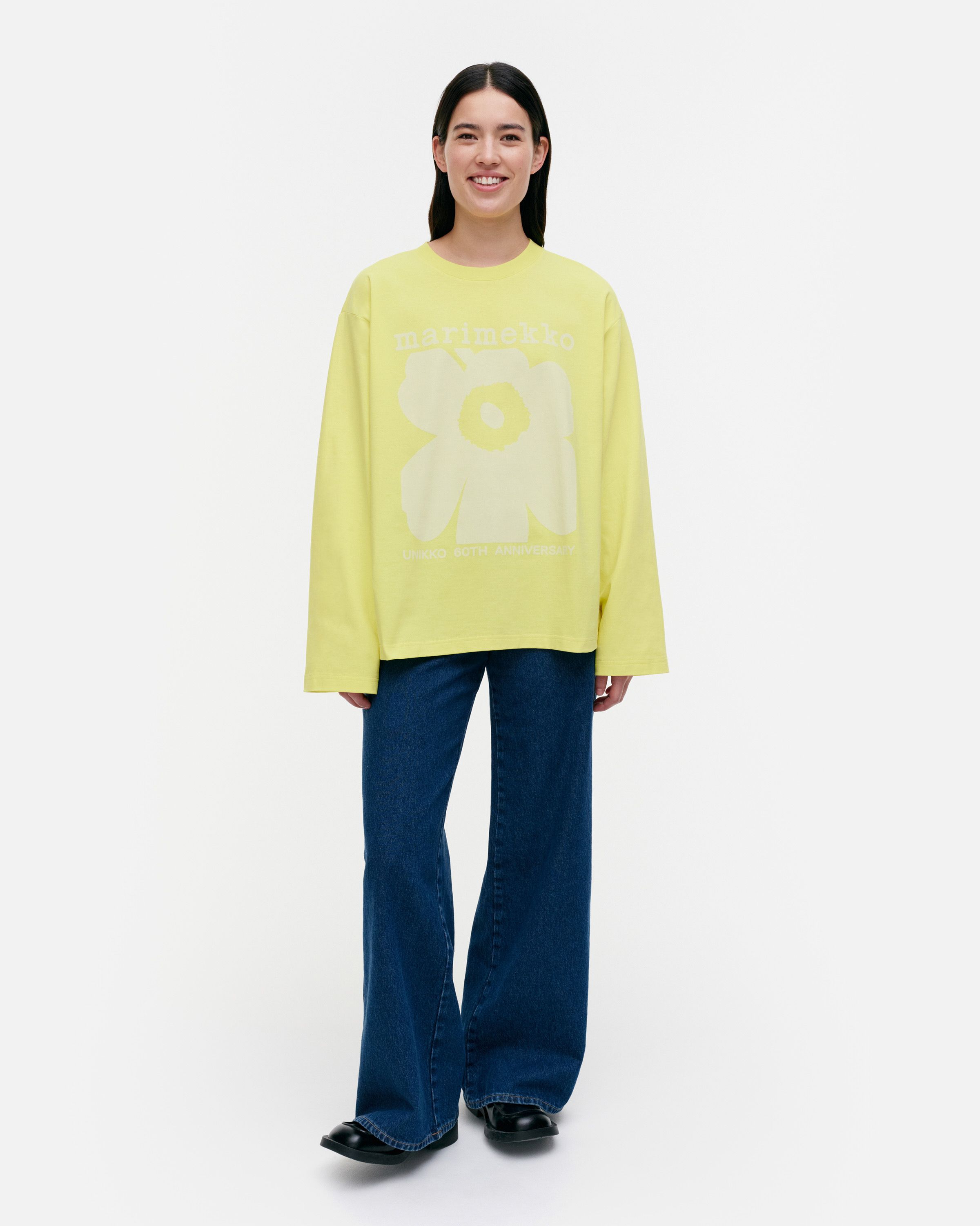 Reunat Unikko Placement Kioski jersey top | Marimekko