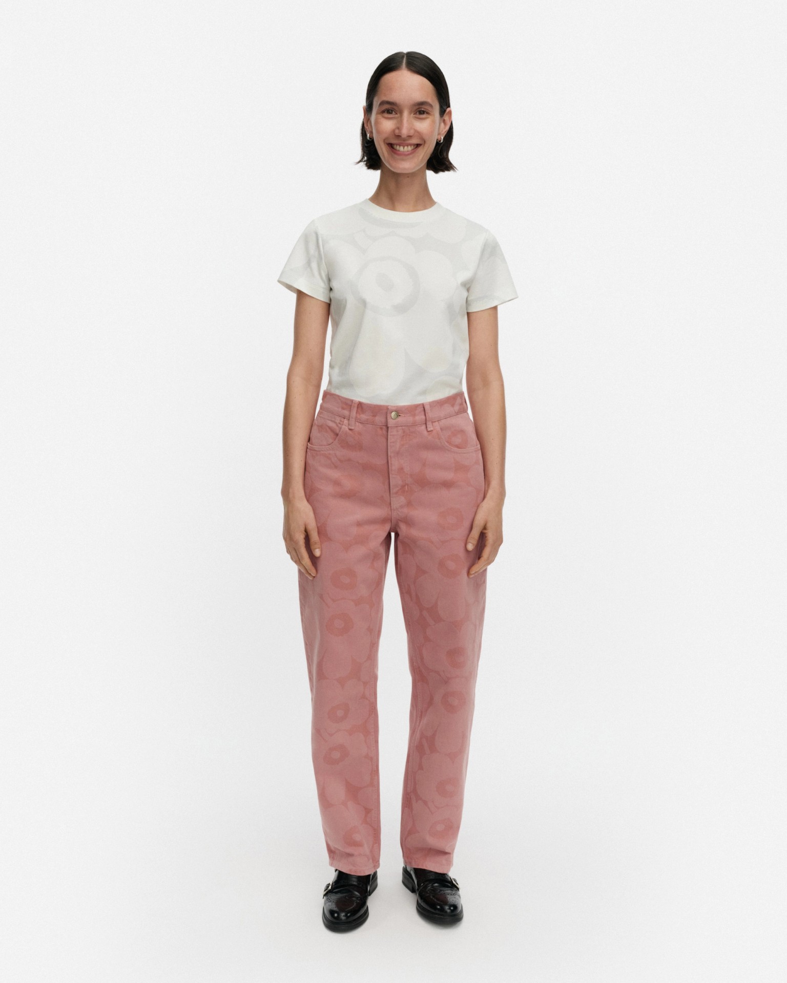 Maridenim Barrel Unikko L, Jeans (long), pink, light pink,