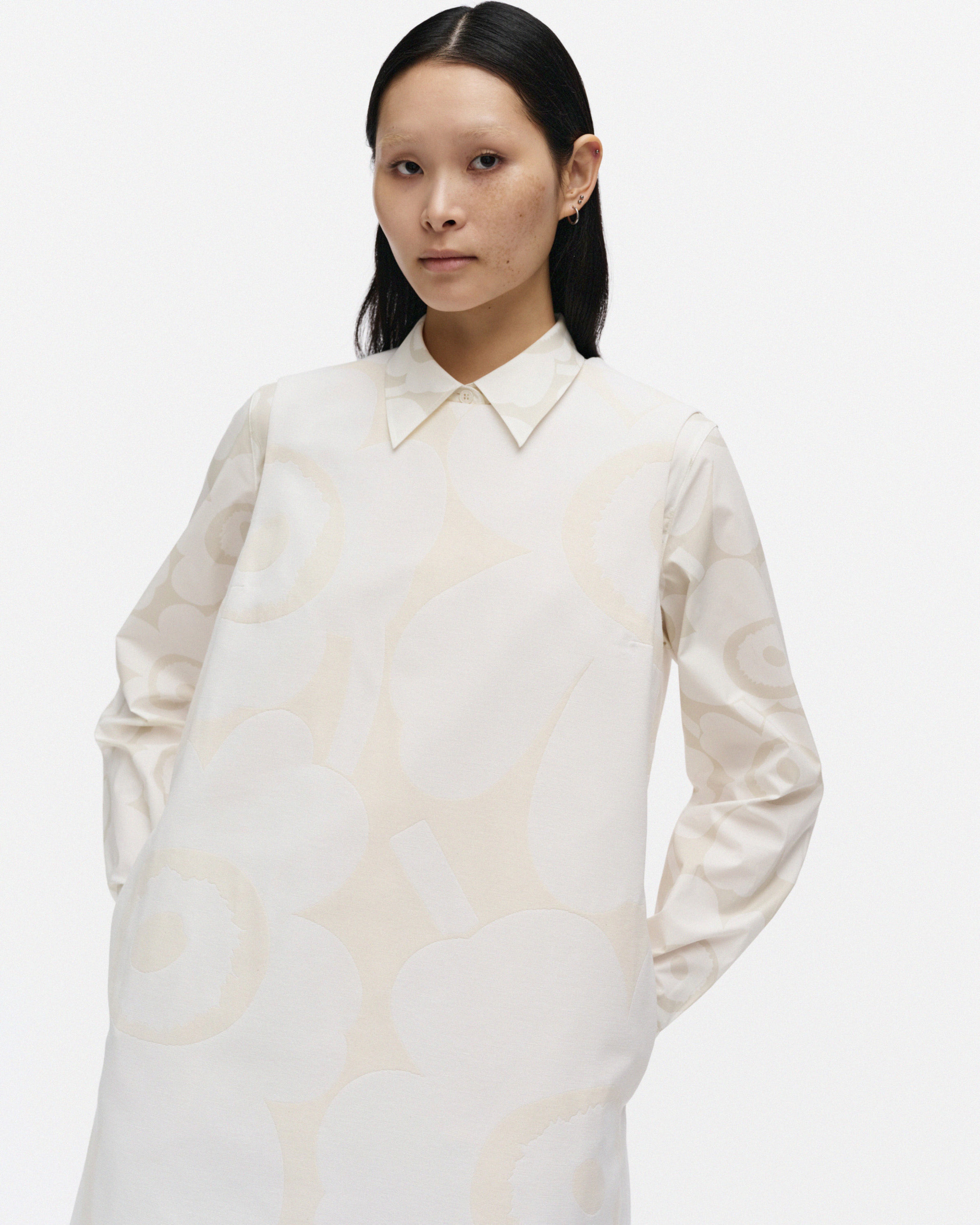 Hahmo Unikko, Marimini dress, white, off white,
