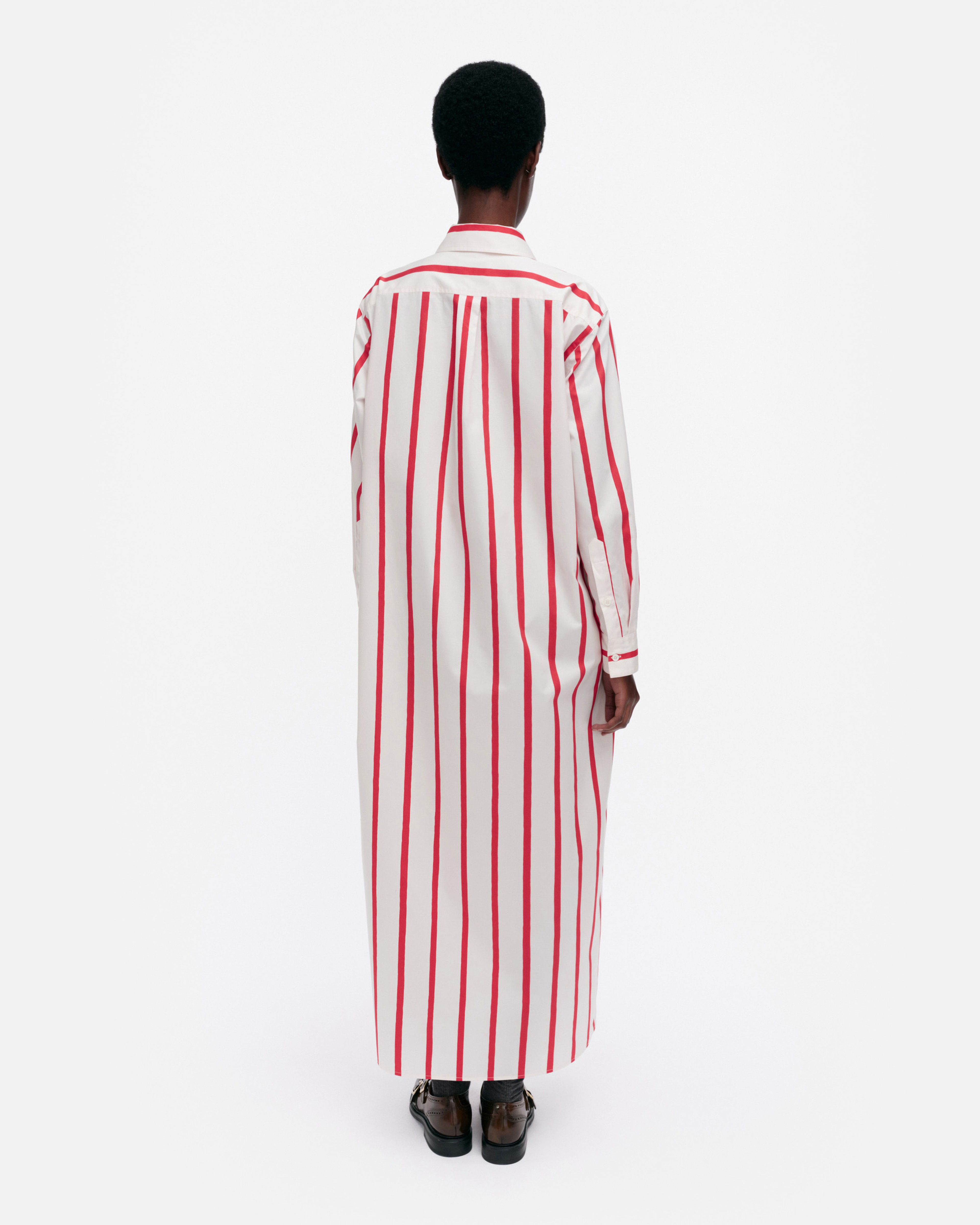 Muovata Puhveli, Dress, off white, red,