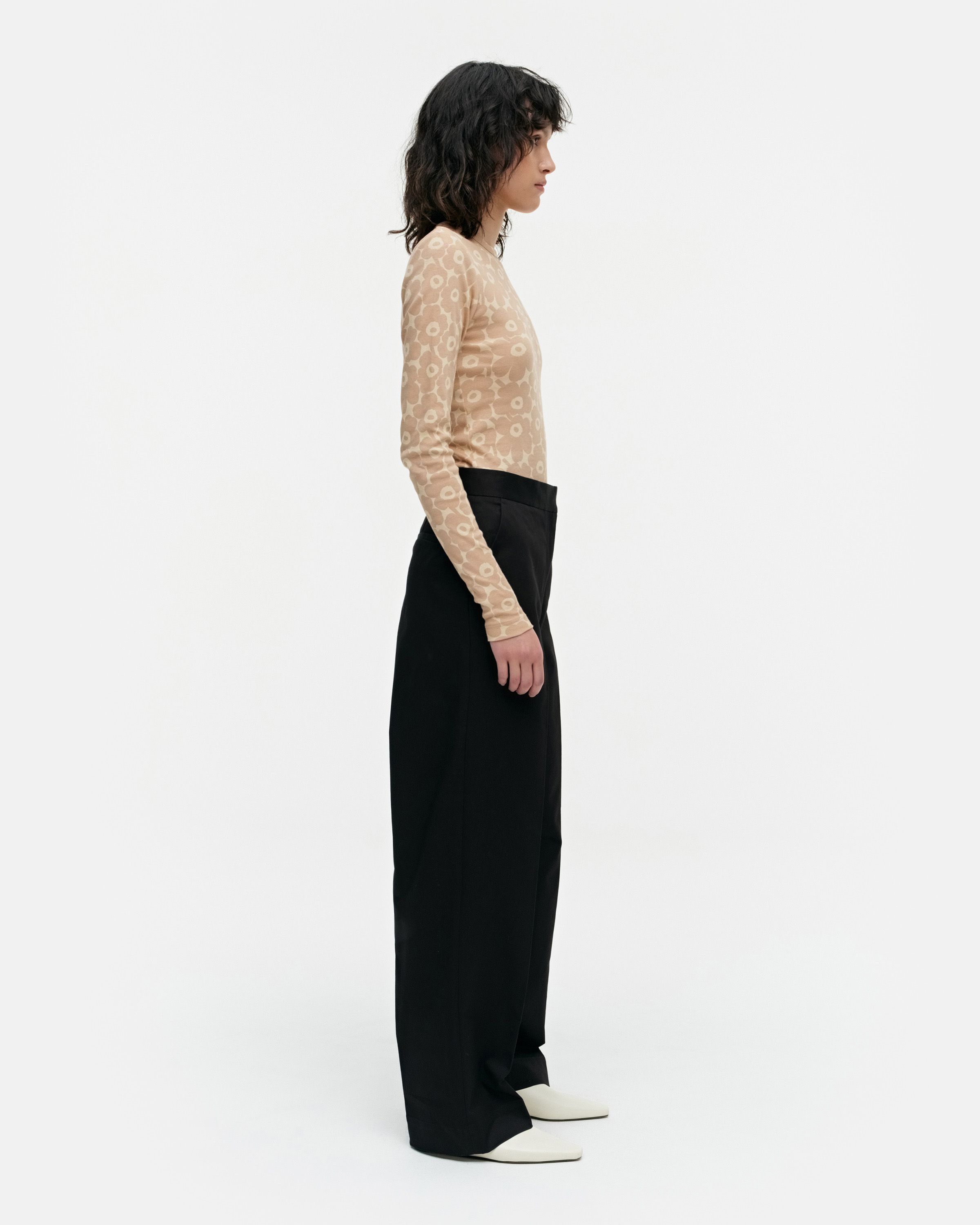 marimekko - Tuokio Solid パンツ Tuokio Solid Cotton trousers | Marimekko