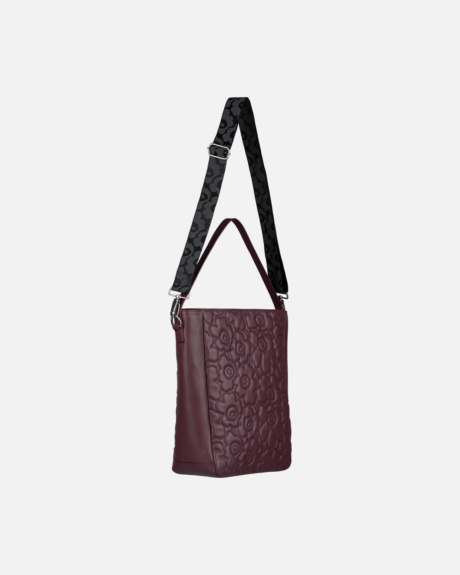 Gratha Tote Unikko, Shoulder bag, wine red,