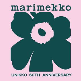 【marimekko】Luuppi Unikko Placement 60th Luuppi Unikko Placement Kioski hoodie | Marimekko