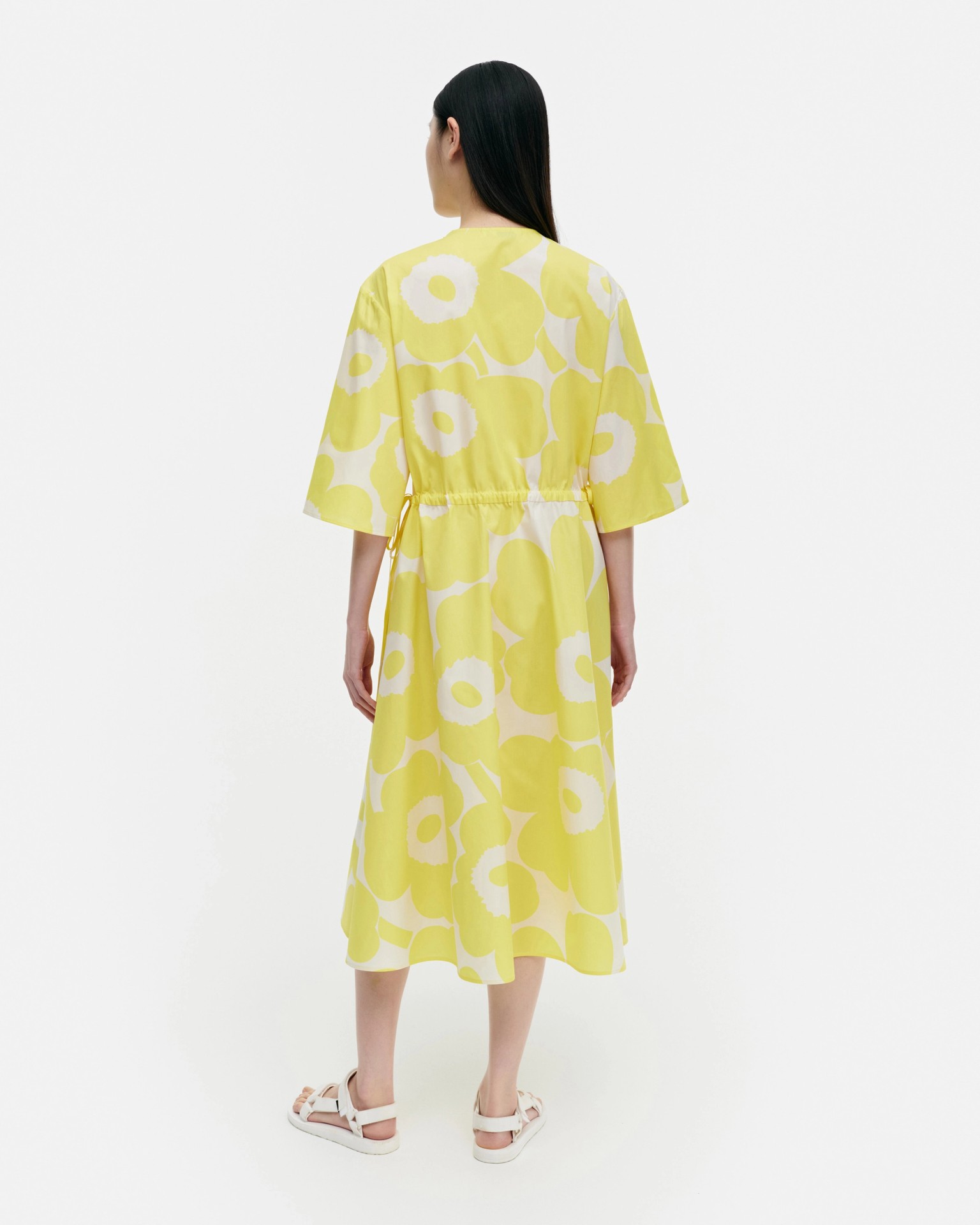 Fiaali Unikko Cotton poplin dress