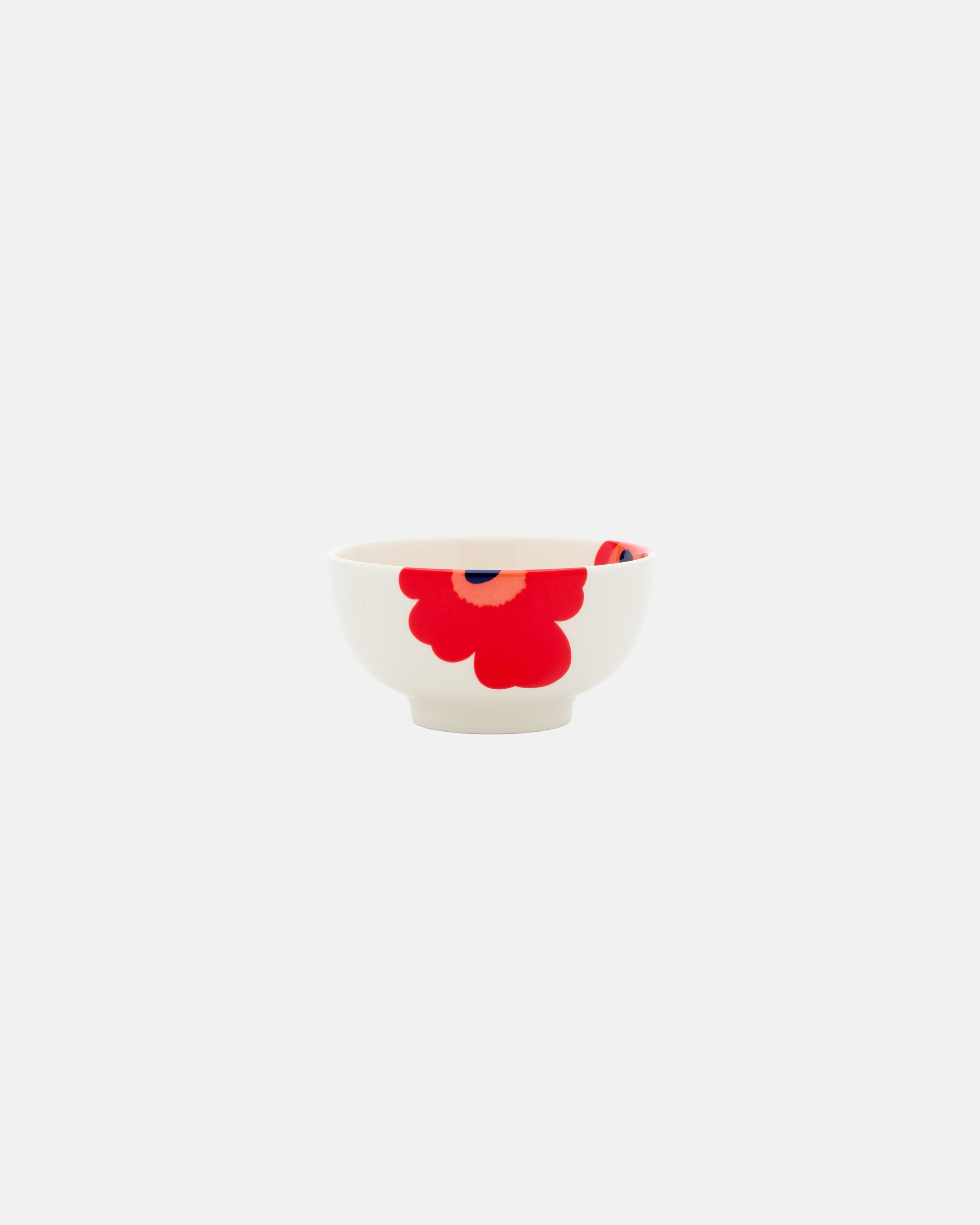 Oiva / Unikko mug and plate set white,black | Marimekko