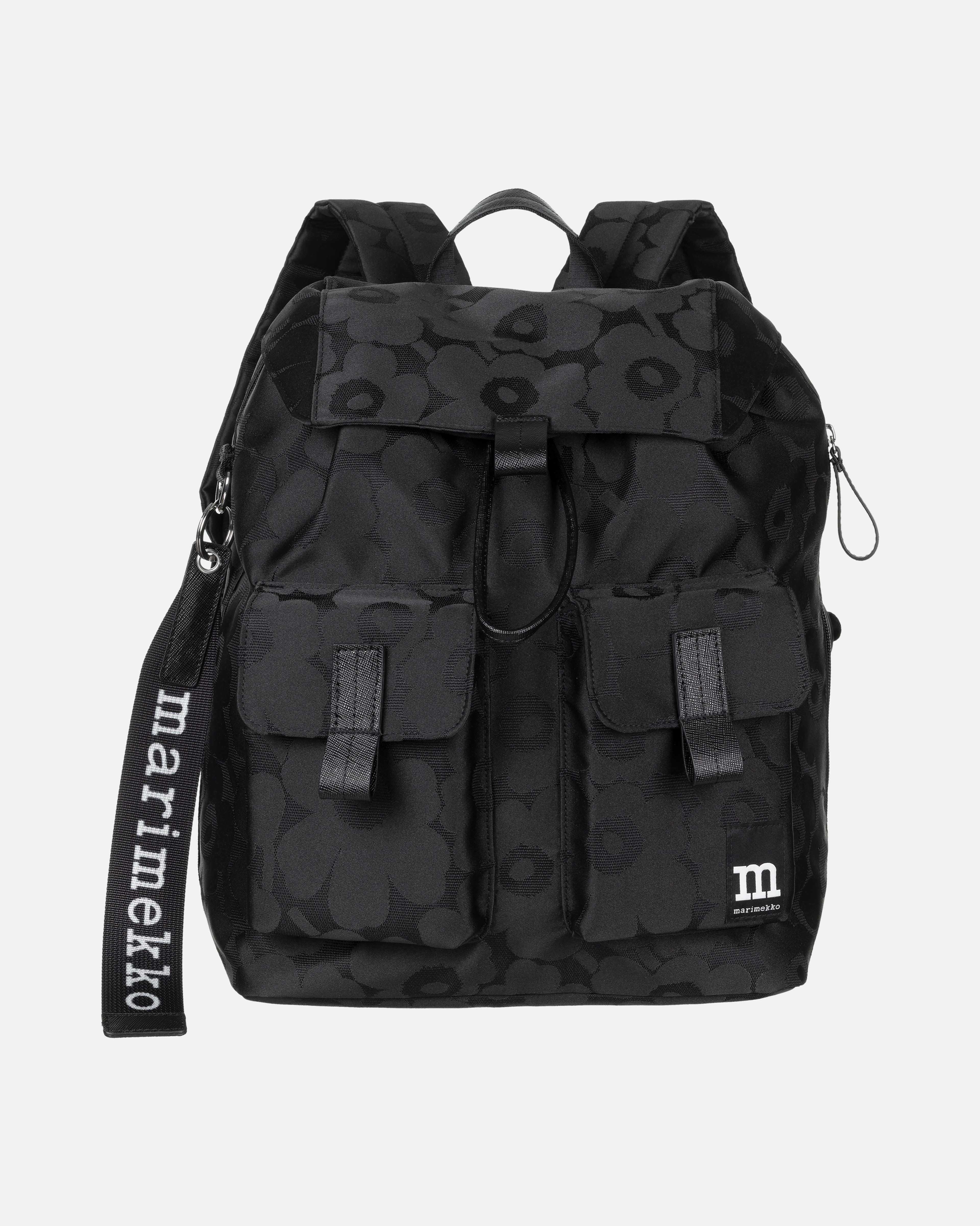 Everything Backpack L Unikko, black,black,