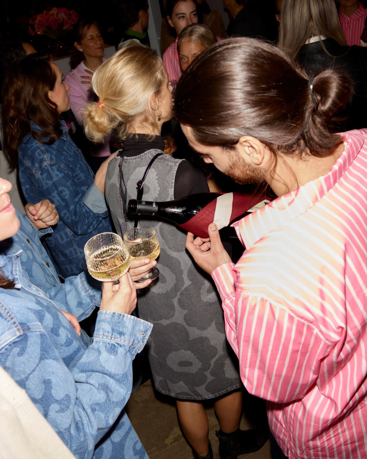 Guests at Marimekko Paris store opening.