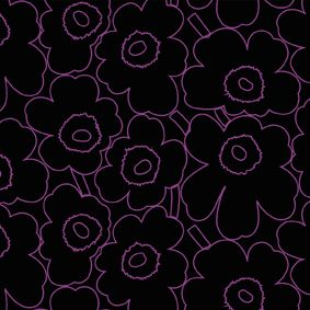 black, purple
