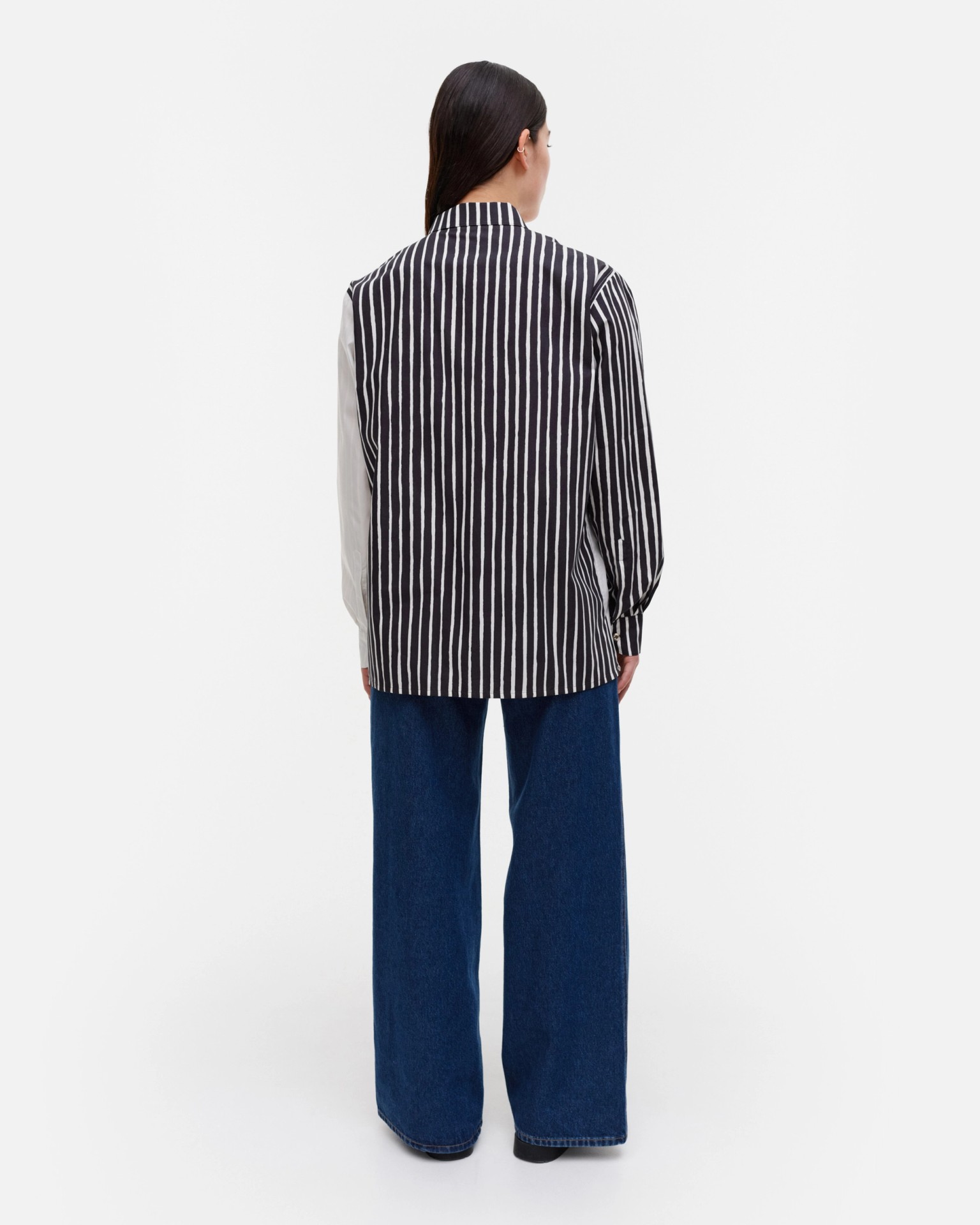 Jokapoika Multi, Kioski cotton shirt, multicolor black,