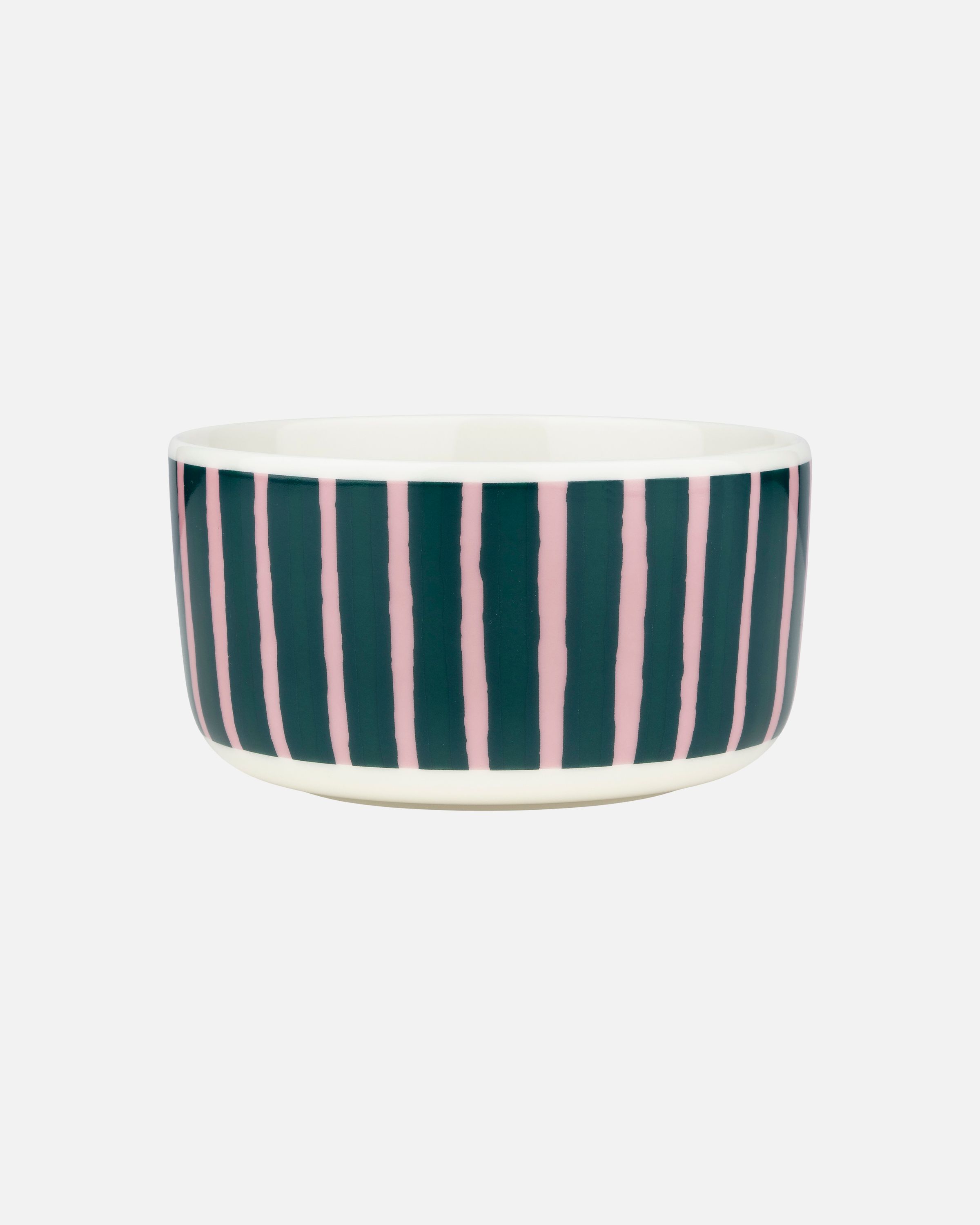 Oiva / Piccolo Bowl white, pink, orange | Marimekko