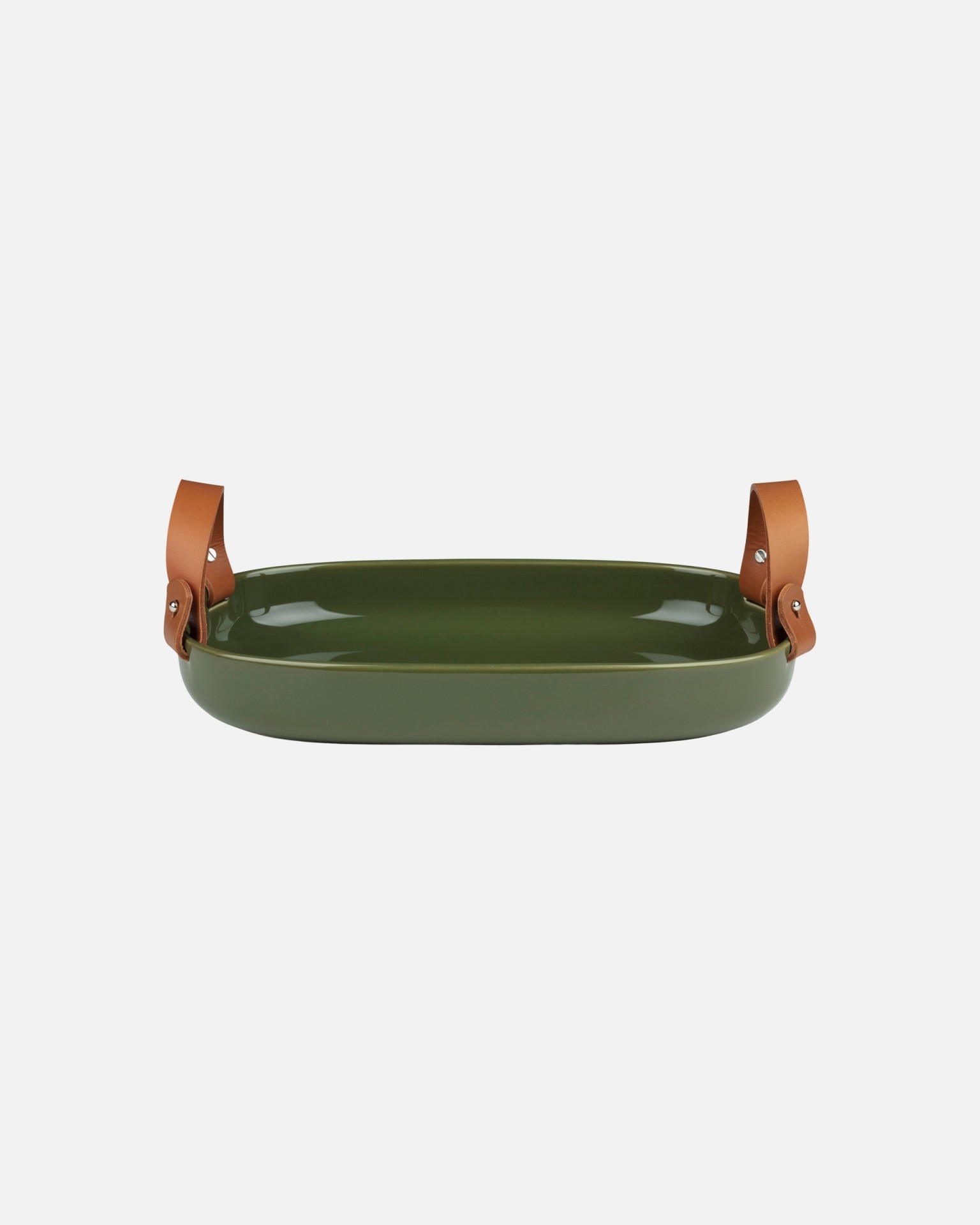 Oiva / Iso Koppa, Serving platter, harvest green,