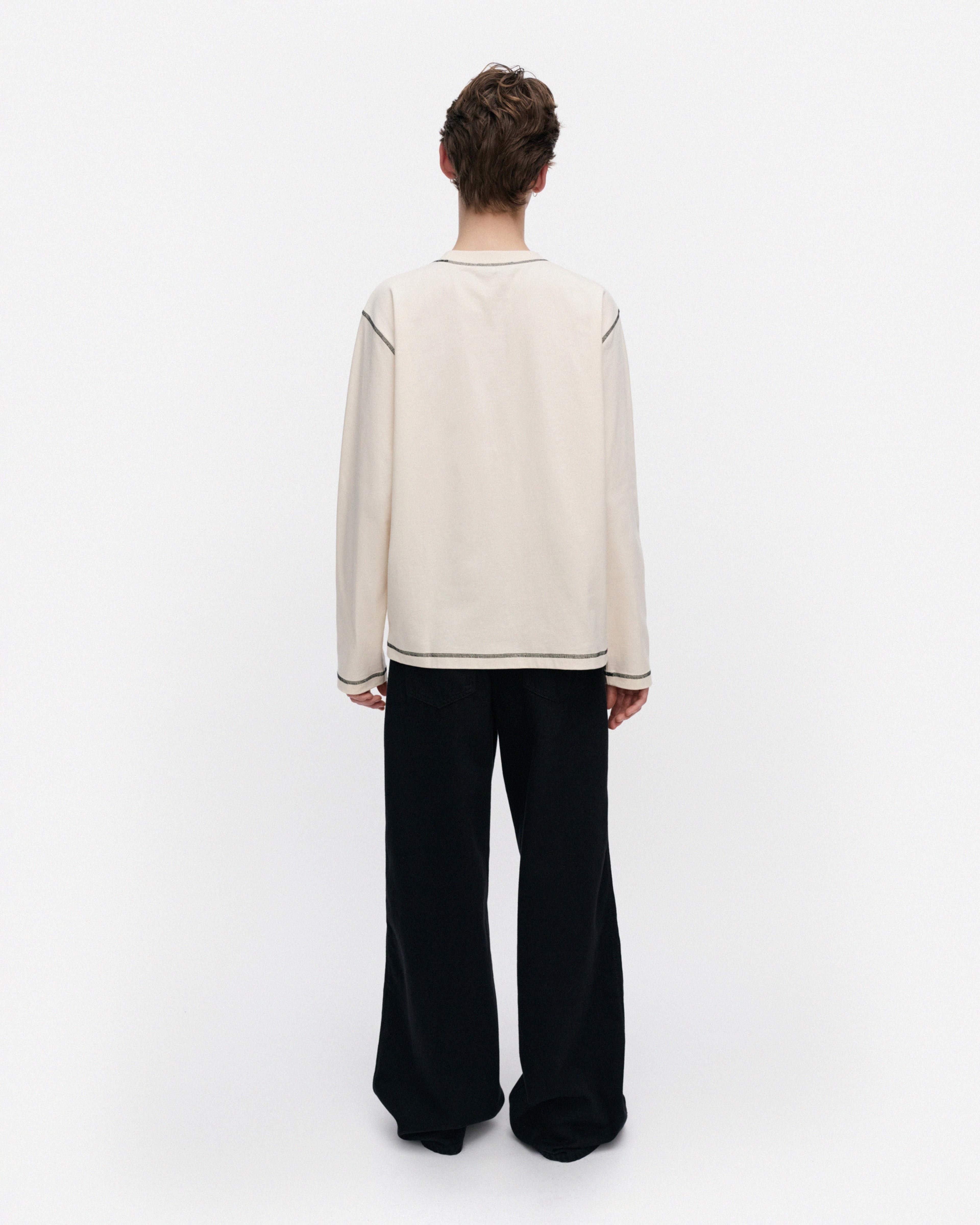 Benkku Logo Placement, Kioski jersey shirt, off white, black,