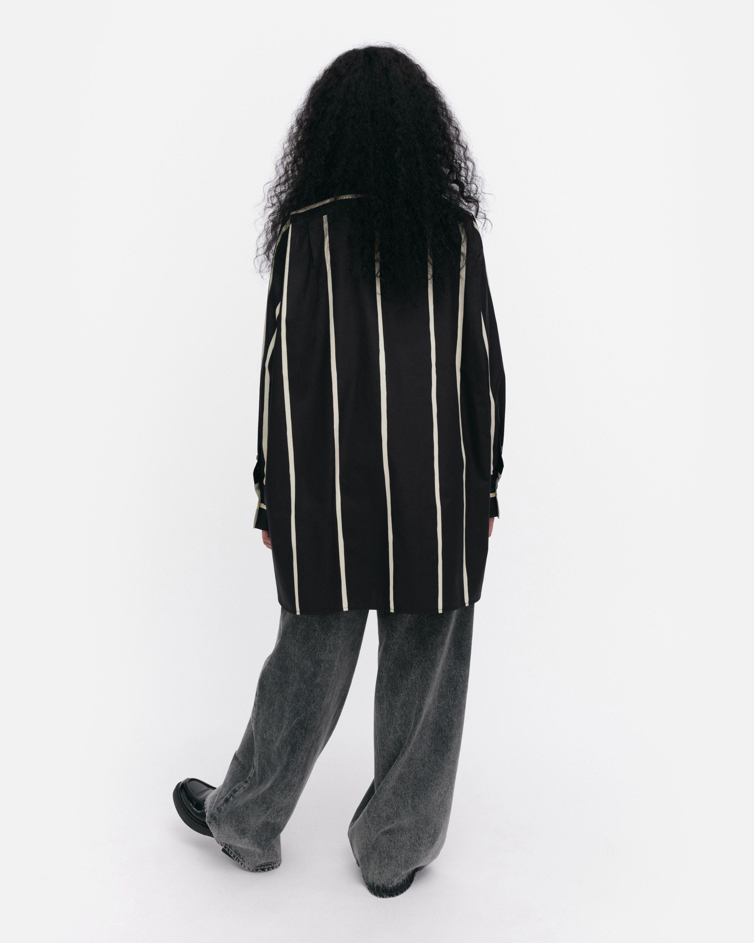 marimekko マリメッコ Nila Puhveli シャツ　34 Nila Puhveli cotton shirt | Marimekko