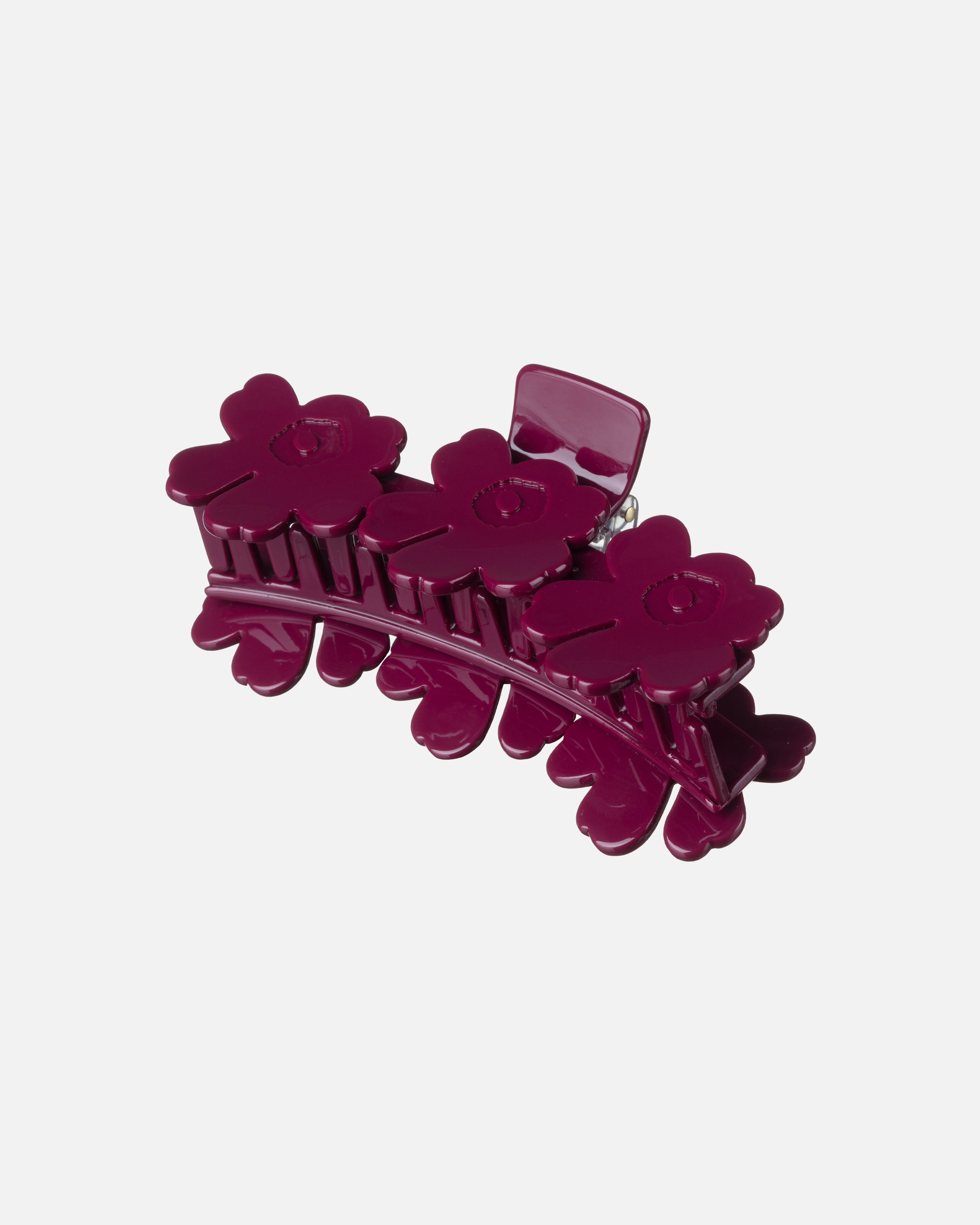 Mini Unikko Hair Clip, fuchsia,