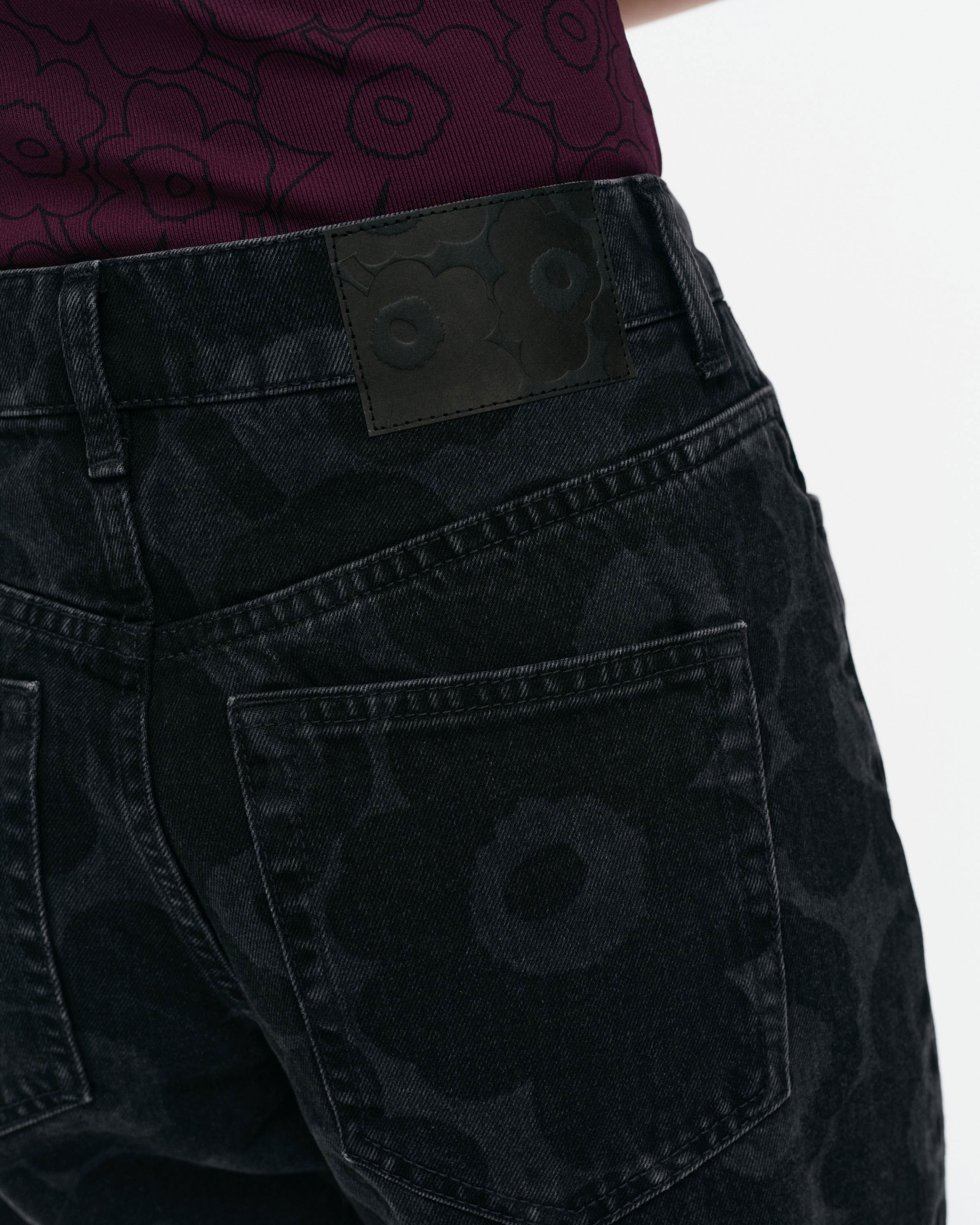 Maridenim Barrel Unikko L, Jeans (long), washed black,