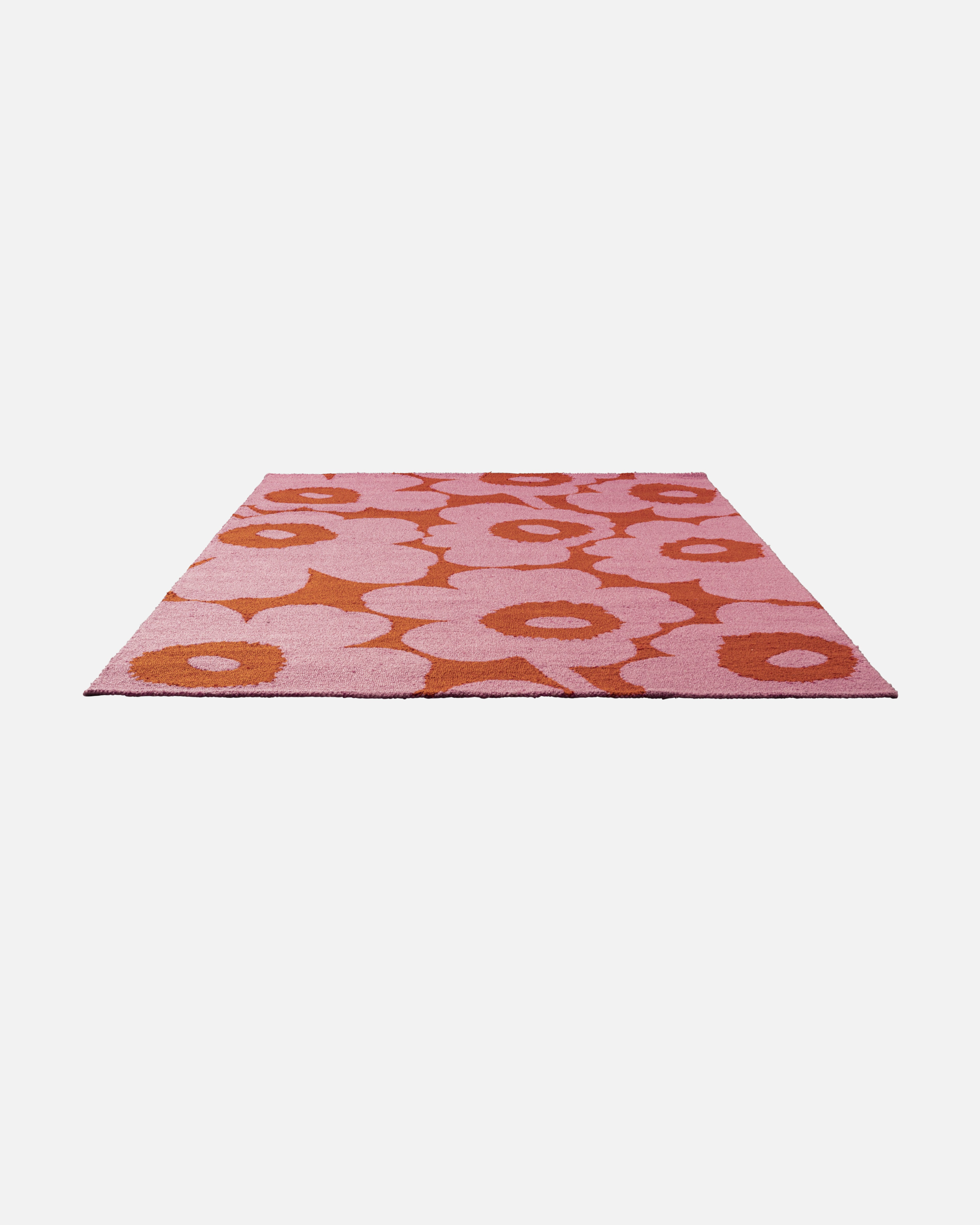 Unikko Outdoor, Rug 140 x 200 cm, orange, pink,